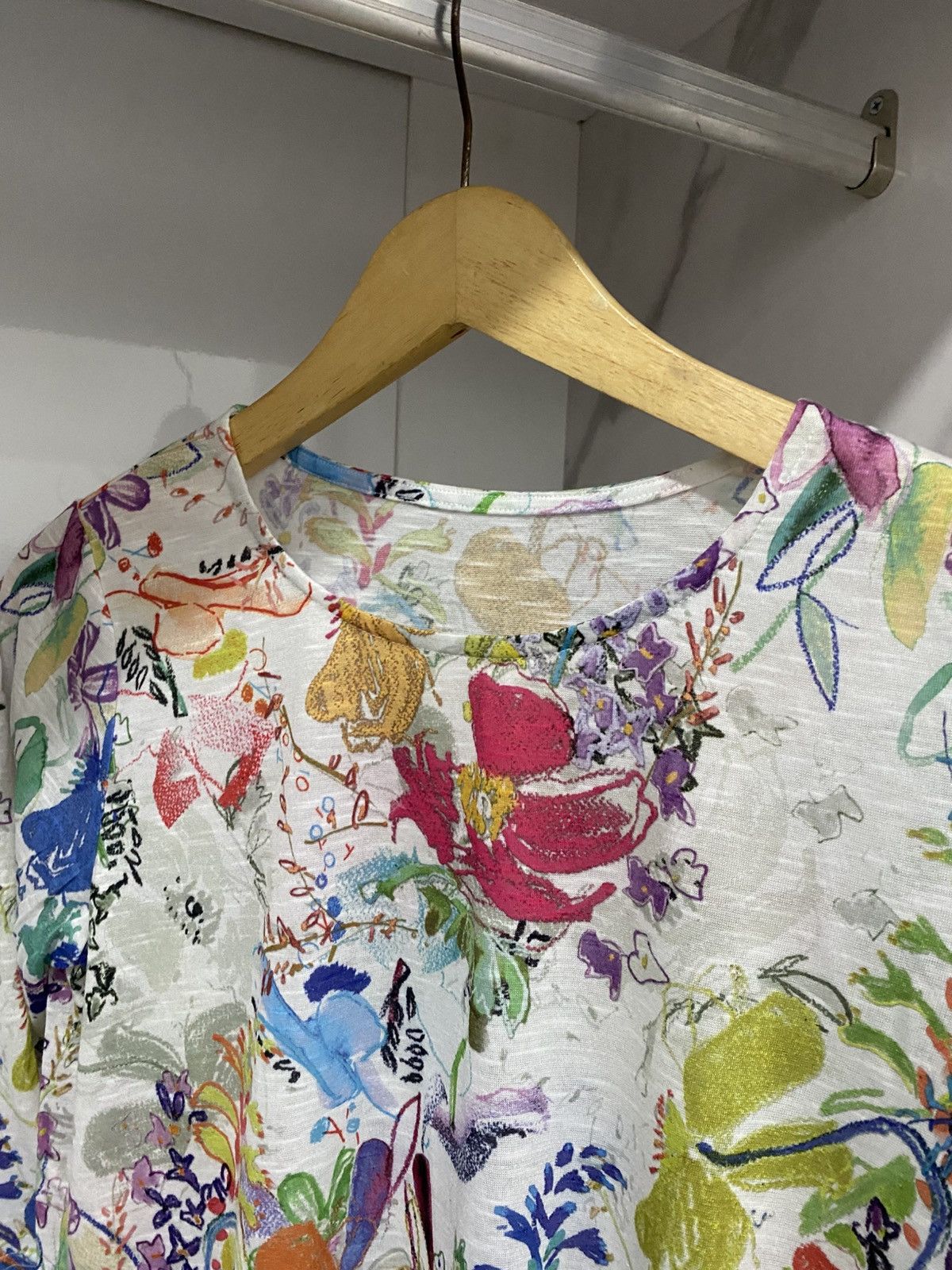 Issey Miyake × Japanese Brand × Yohji Yamamoto Comfort japanese flower mesh yohji issey Size US XS / EU 42 / 0 - 2 Thumbnail
