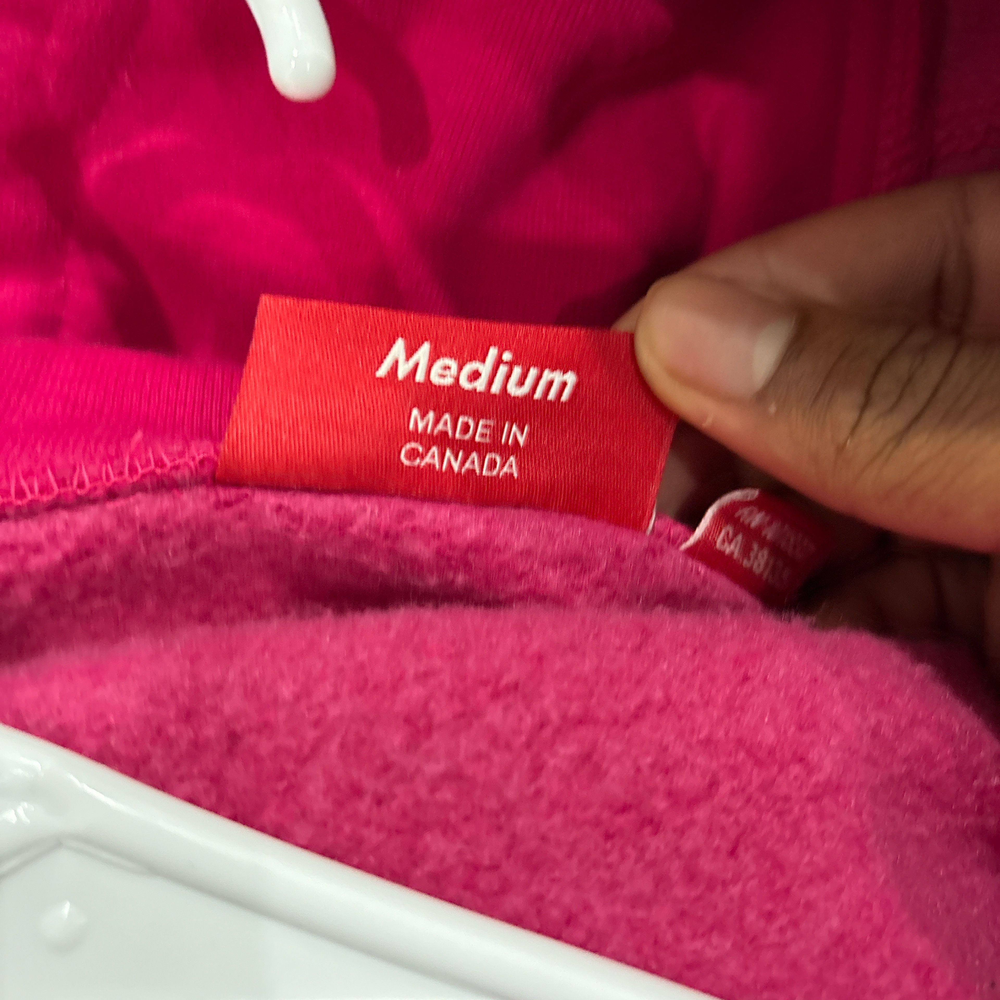 Supreme Supreme pink hoodie Size US M / EU 48-50 / 2 - 2 Thumbnail