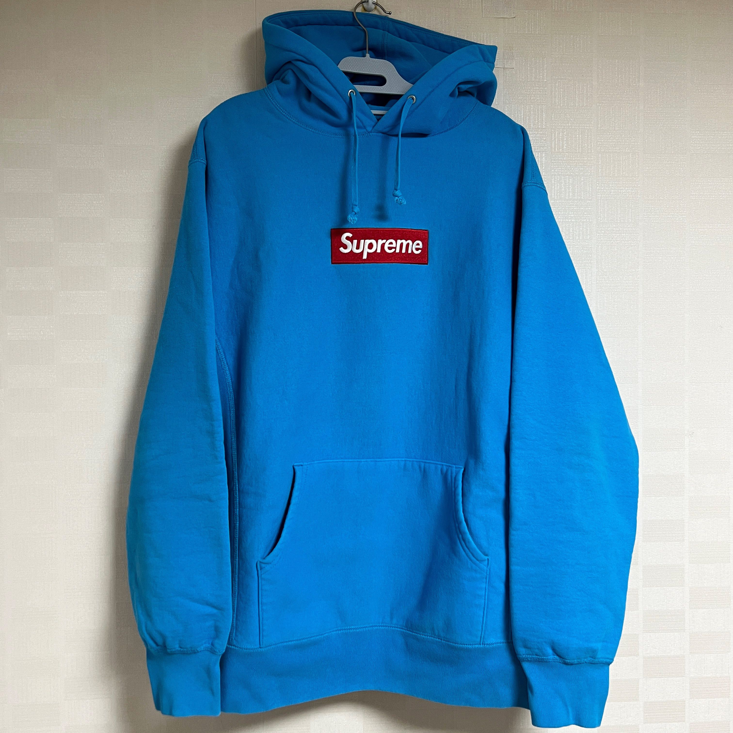 Supreme Supreme 2009 Box Logo Hoodie Red On Teal Size US XL / EU 56 / 4 - 2 Thumbnail