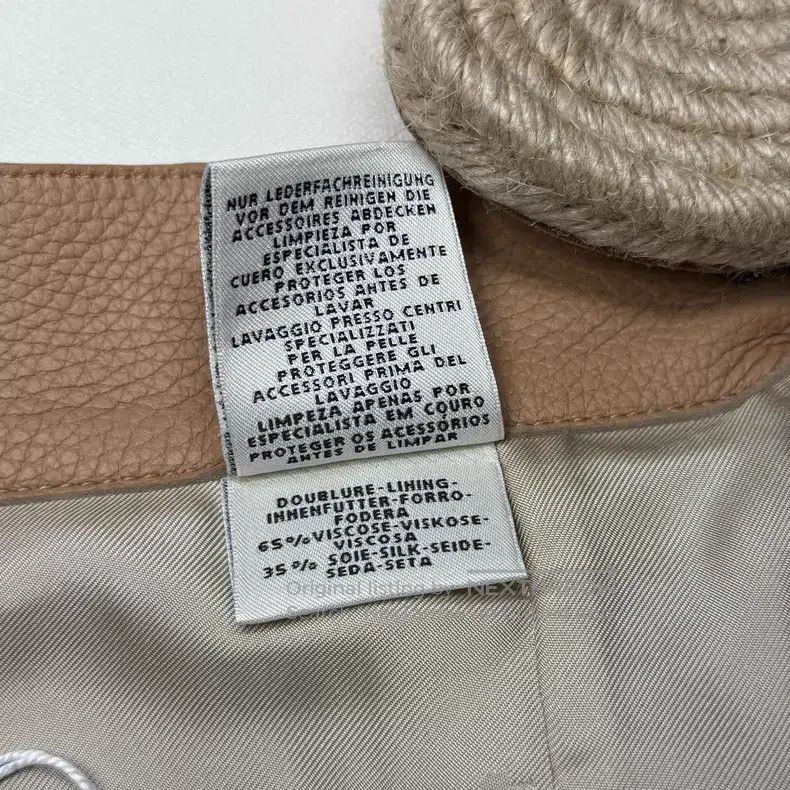 Hermes Hermes Classic Khaki Leather Skirt Size 24" / US 00 / IT 34 - 6 Thumbnail