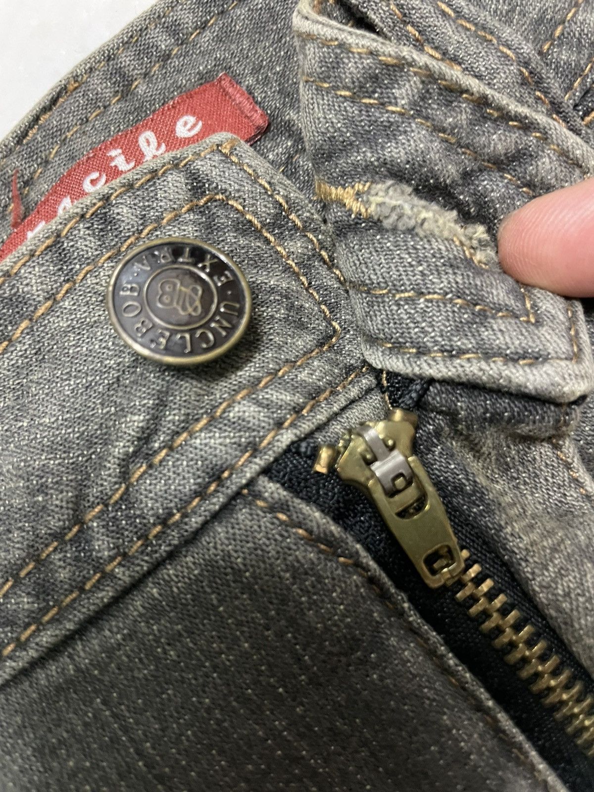 Designer 💥Flared💥90s Style Japanese Mudwash Bootcut Classic Style Size 26" / US 2 / IT 38 - 5 Thumbnail