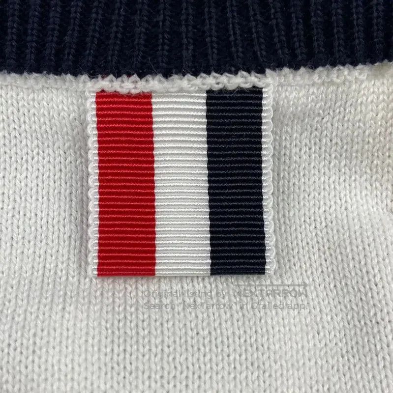 Thom Browne Thom Browne White Cotton Women's T-Shirt . Size S / US 4 / IT 40 - 4 Thumbnail