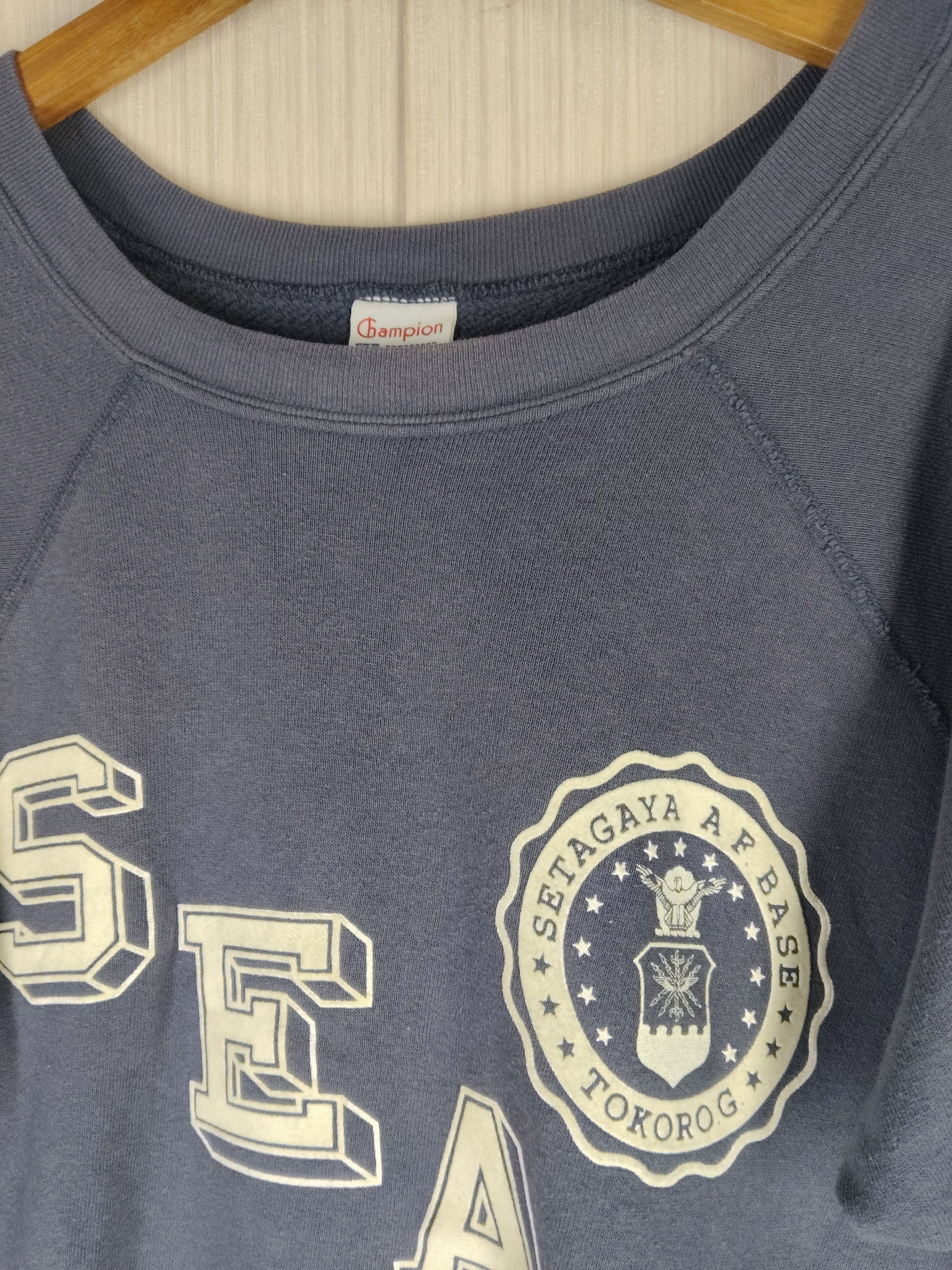 Champion Rare Vintage Champion Setagaya Base Sweatshirt Size US XL / EU 56 / 4 - 4 Thumbnail