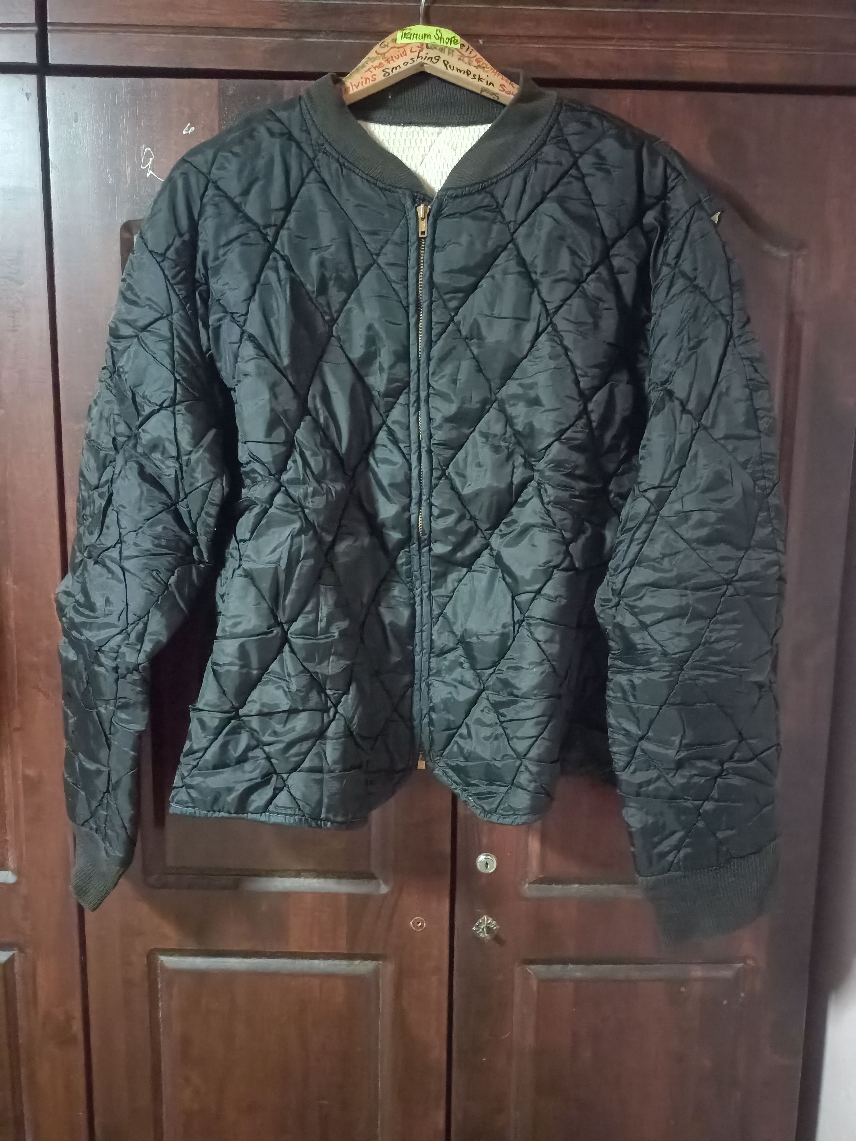 True Vintage 50's Bombers Black Jacket Talon Zipper USA