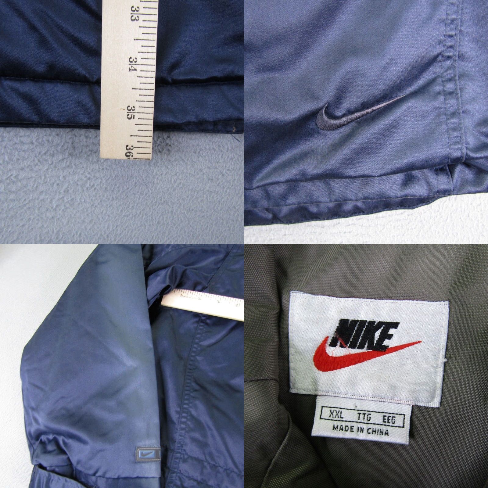 Nike Vintage Nike Men's Jacket Parka Waterproof 2XL Blue 90s Outdoor Sports Size US XXL / EU 58 / 5 - 8 Thumbnail