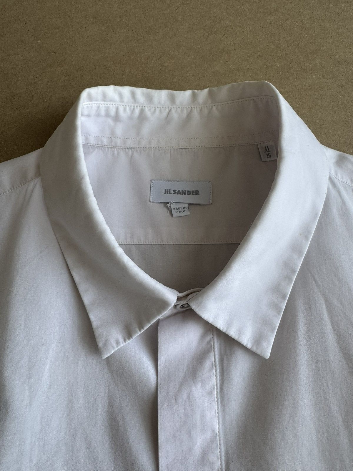 Jil Sander 2010 Jil Sander Tailor Made Dress Shirt Size US XS / EU 42 / 0 - 4 Thumbnail