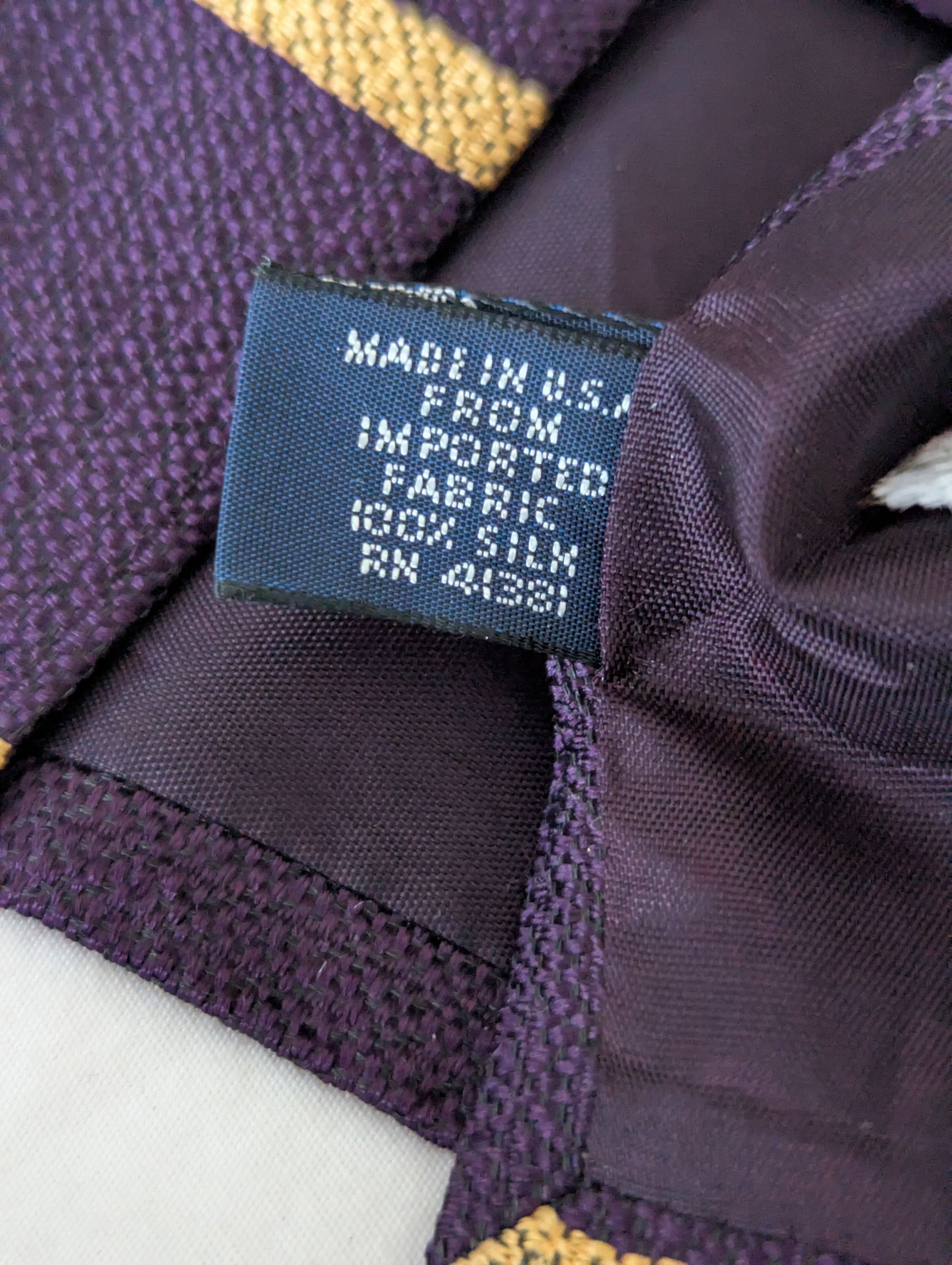 Polo Ralph Lauren Handmade Tie Size ONE SIZE - 4 Thumbnail