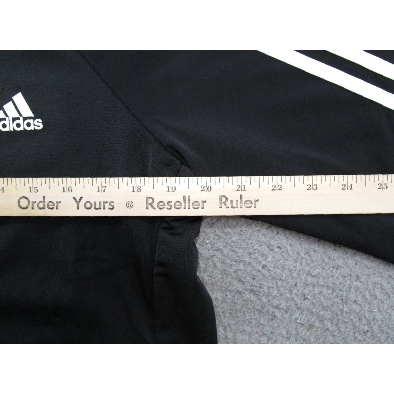 Adidas Adidas Track Jacket Women's Slim 3 Striped Primegreen Full Zip Size L Black Buttons? (Wait) Size L / US 10 / IT 46 - 5 Thumbnail