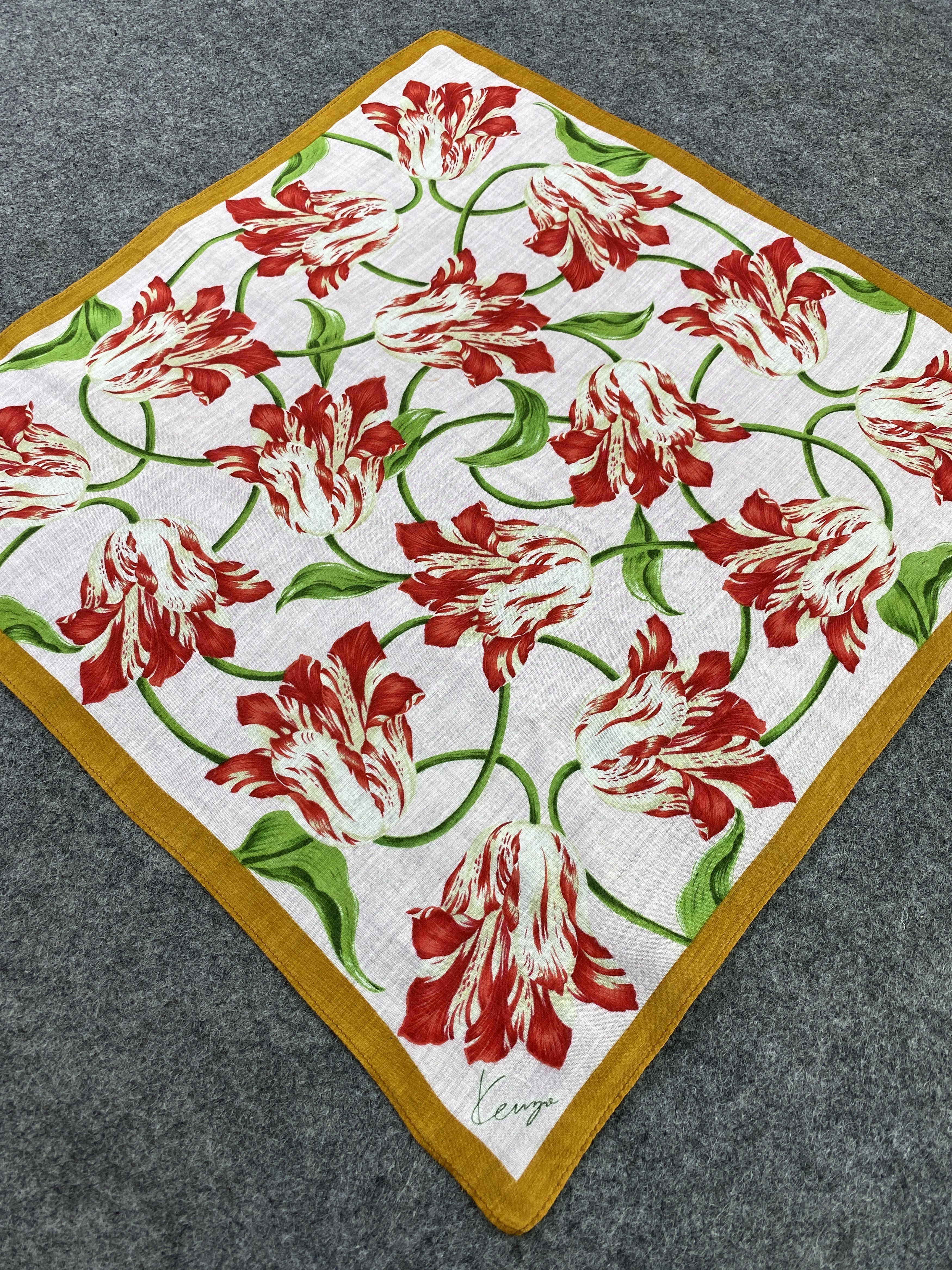 Kenzo Kenzo Handkerchief / Bandana / Neckerchief / Headscarf-B163 Size ONE SIZE - 4 Thumbnail
