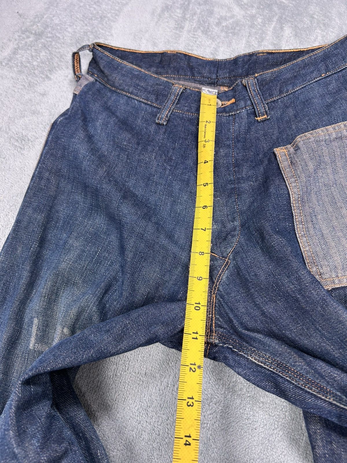 Vintage Vintage Army Denim Jeans S0298 Size US 27 - 8 Thumbnail