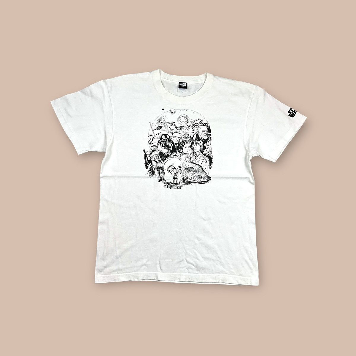 Star Wars Star Wars: Episode IV A New Hope Illustration Tee Size US L / EU 52-54 / 3 - 1 Thumbnail