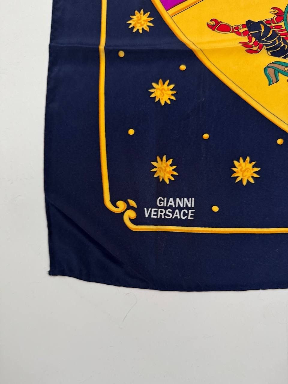 Versace Vintage Versace Gianni Silk Scarf Zodiac Authentic Size ONE SIZE - 2 Thumbnail