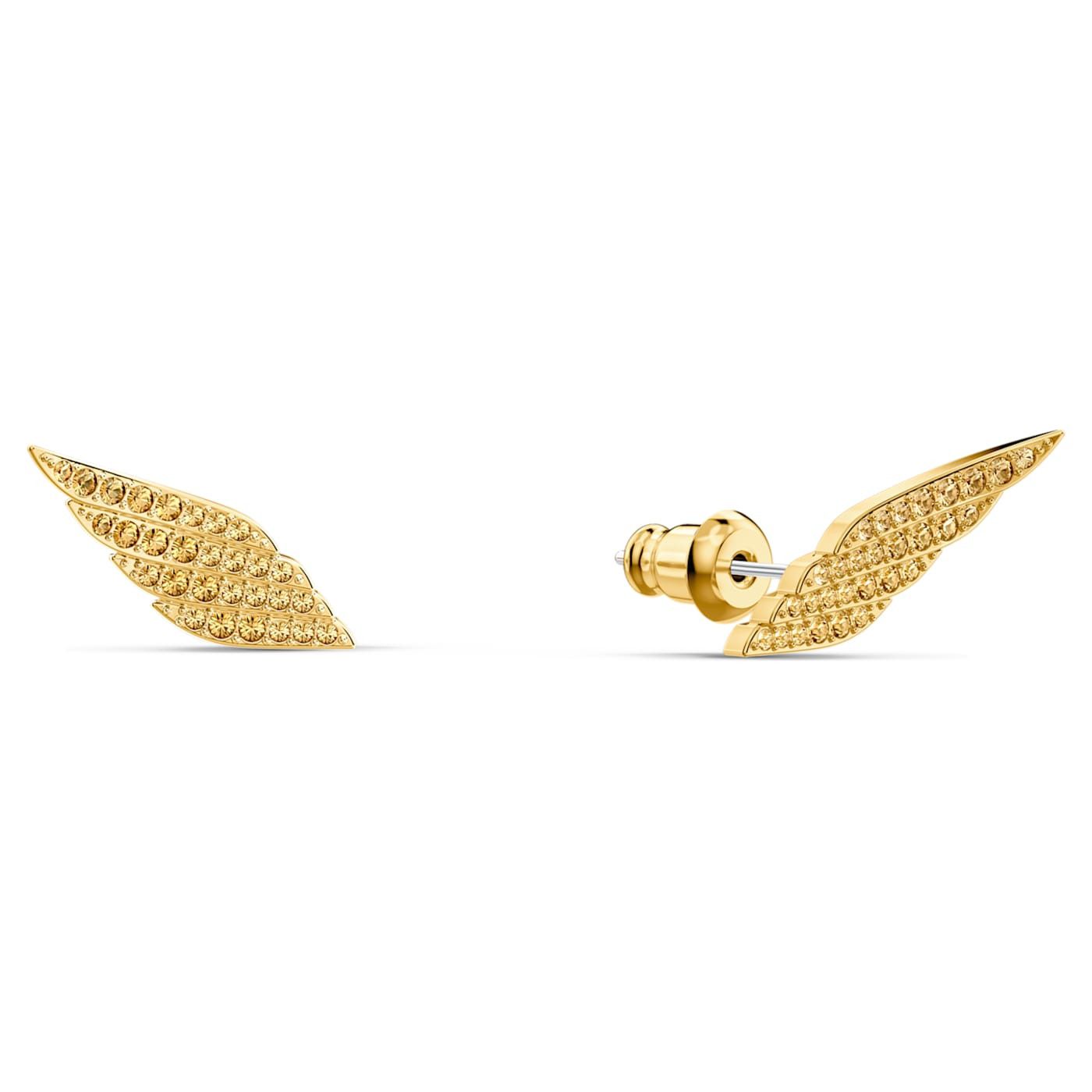 Swarovski swarovski Fit Wonder Woman earrings Wing, Gold tone Size ONE SIZE - 8 Thumbnail