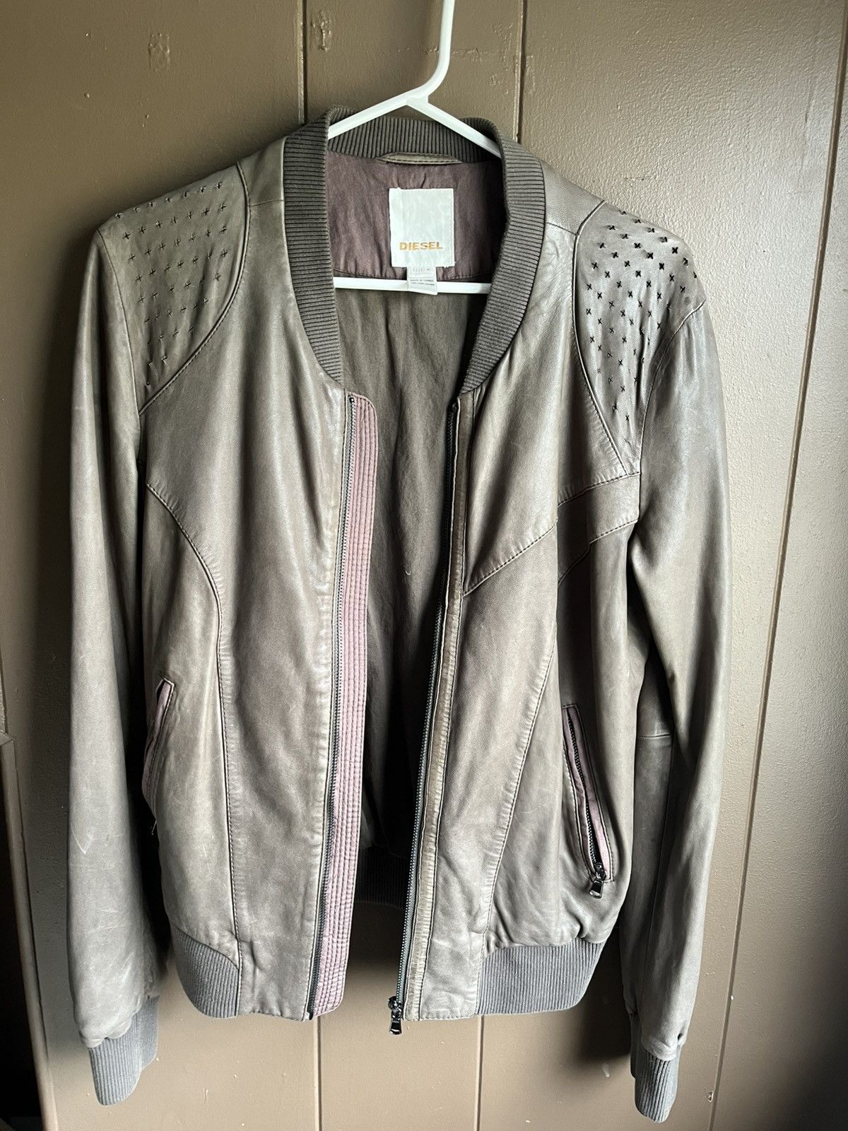 Diesel Vintage Diesel lamb leather jacket Size US M / EU 48-50 / 2 - 2 Thumbnail