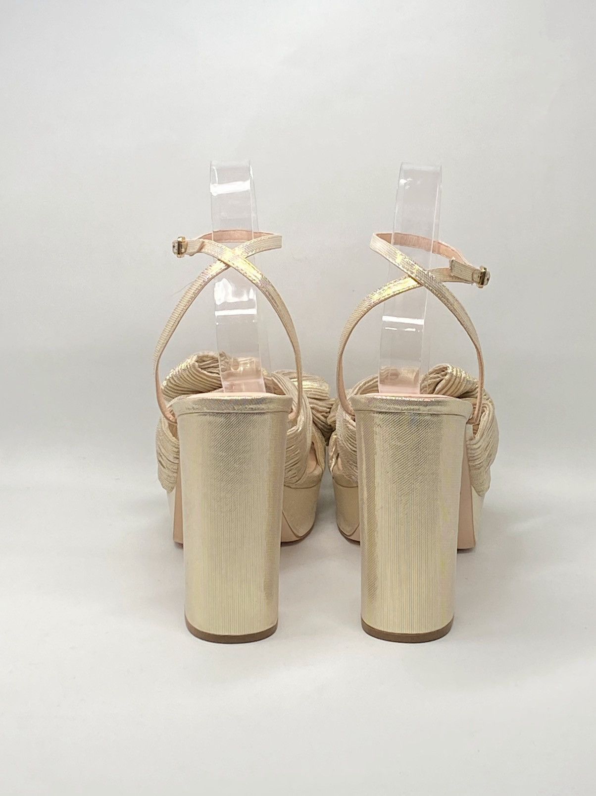 Loeffler Randall Loeffler Randall Natalia Pleated Platform Sandals size 10 Size US 10 / IT 40 - 7 Thumbnail