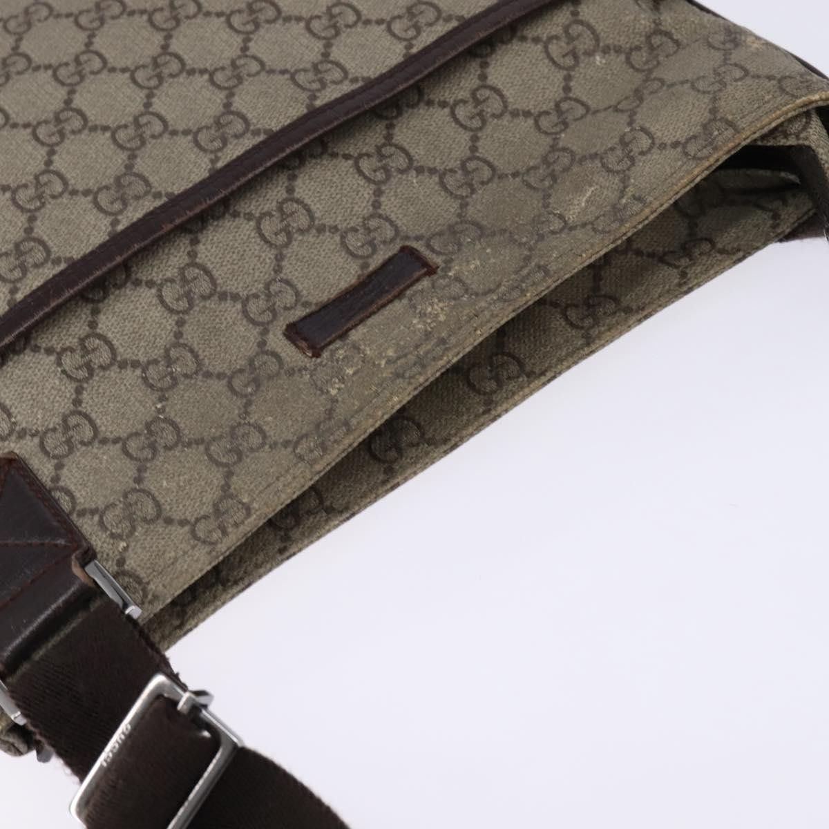 Gucci GUCCI GG Supreme Shoulder Bag Pvc Beige Size ONE SIZE - 6 Thumbnail