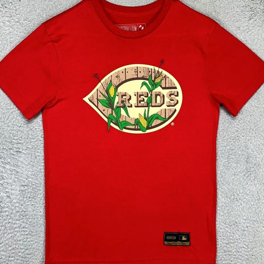 Vintage Baseballism Cincinnati Reds Field Of Dreams T-Shirt Mens Small Red Crewneck Tee Baseballism Shirt Men Small Red Vintage? No Size US S / EU 44-46 / 1 - 2 Thumbnail