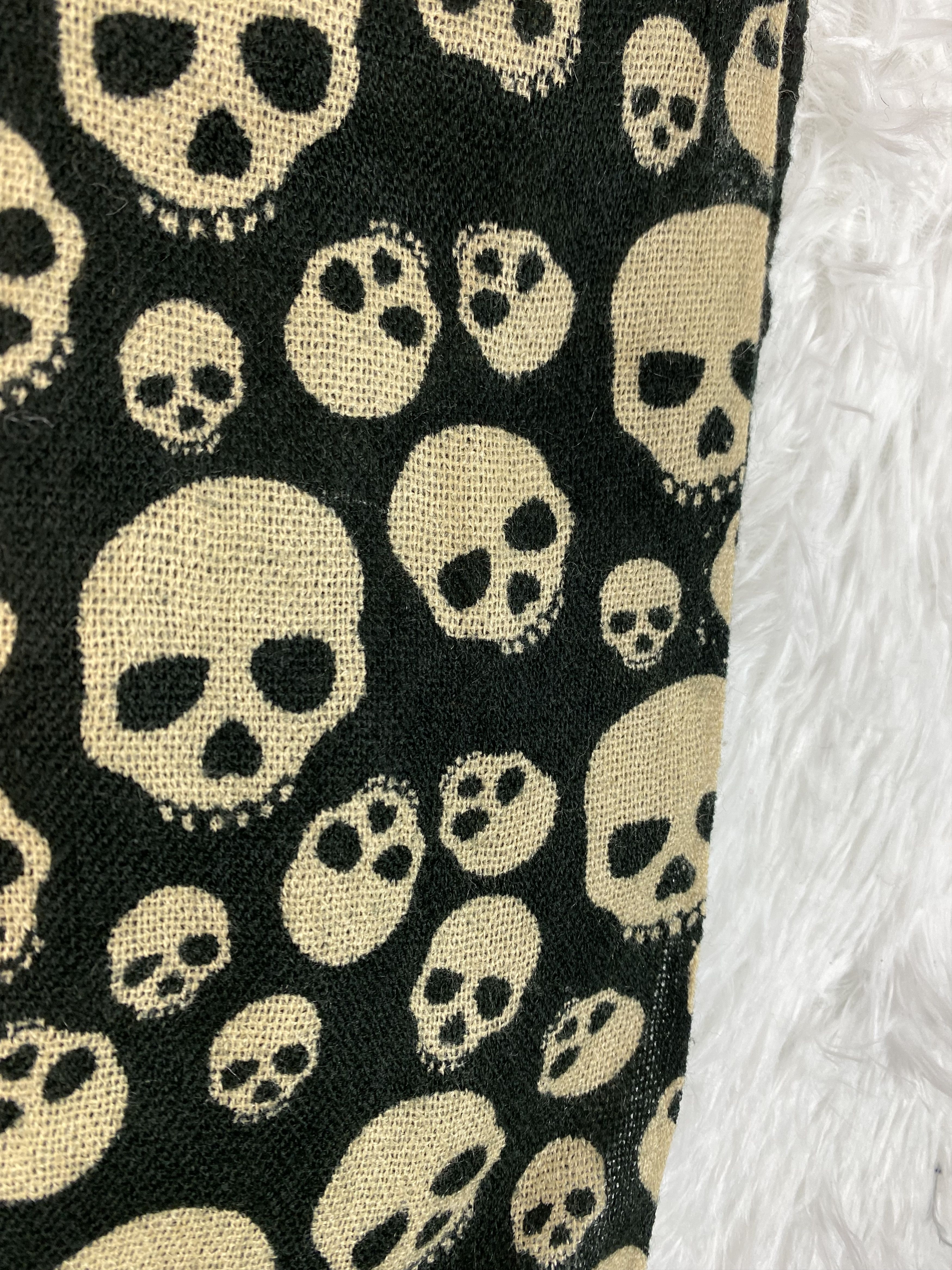 Vintage Vintage Skulls Scarf / Muffler Neckwear PM0171 Size ONE SIZE - 3 Thumbnail