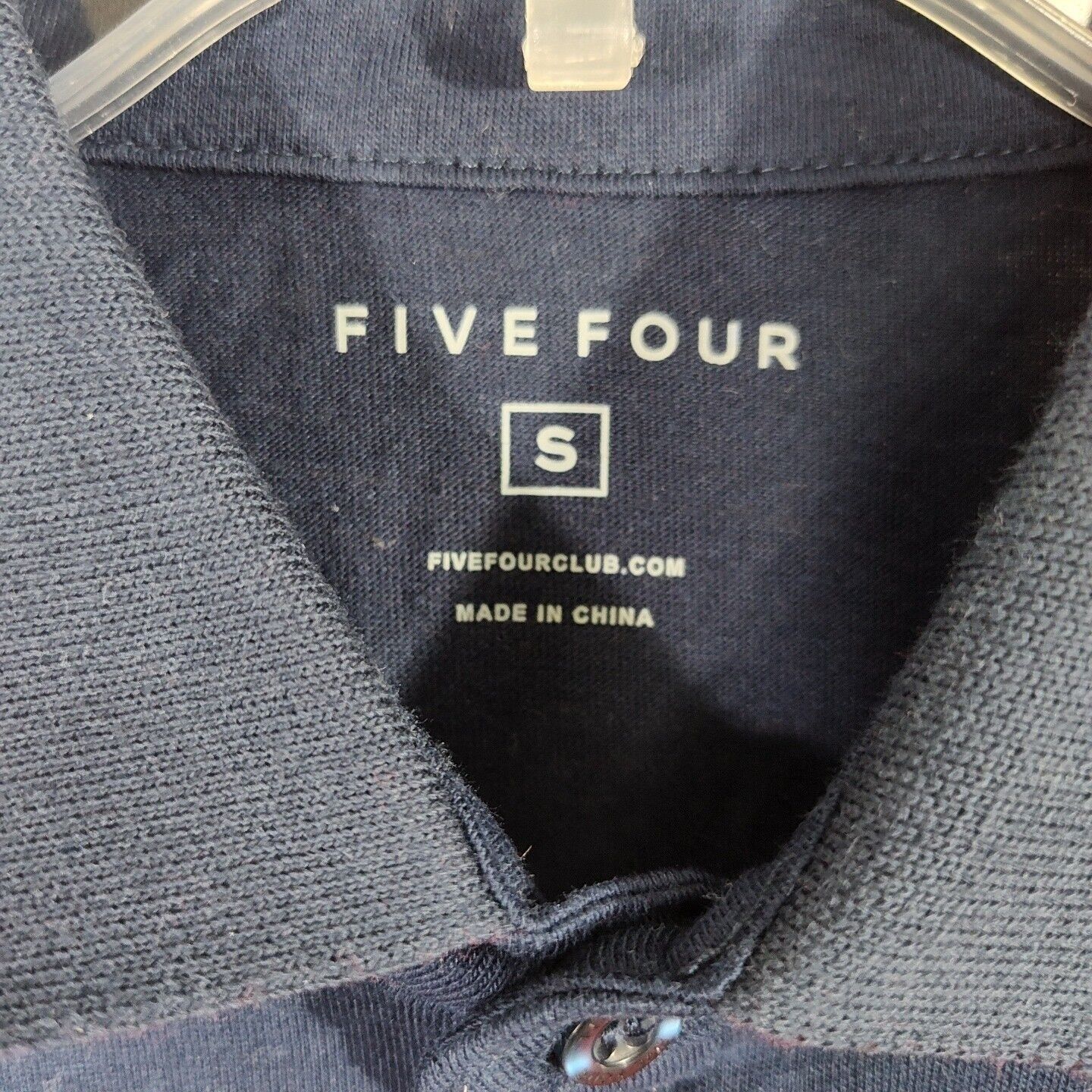 Five Four Five Four Blue Polo Shirt Golf Size S Short Sleeve Casual Size US S / EU 44-46 / 1 - 4 Thumbnail