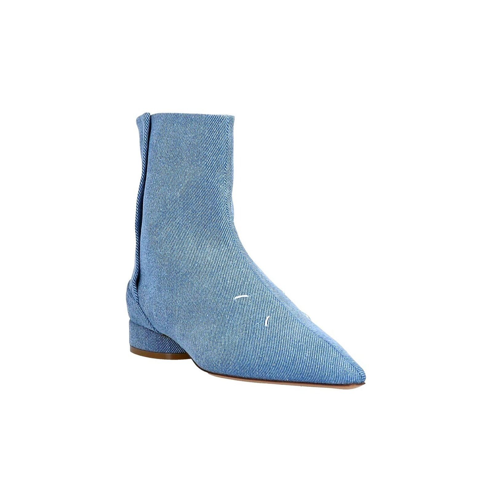 Maison Margiela $871 MAISON MARGIELA Denim Ankle Boots US10 UK7 EU40 Blue . Size US 10 / IT 40 - 2 Thumbnail
