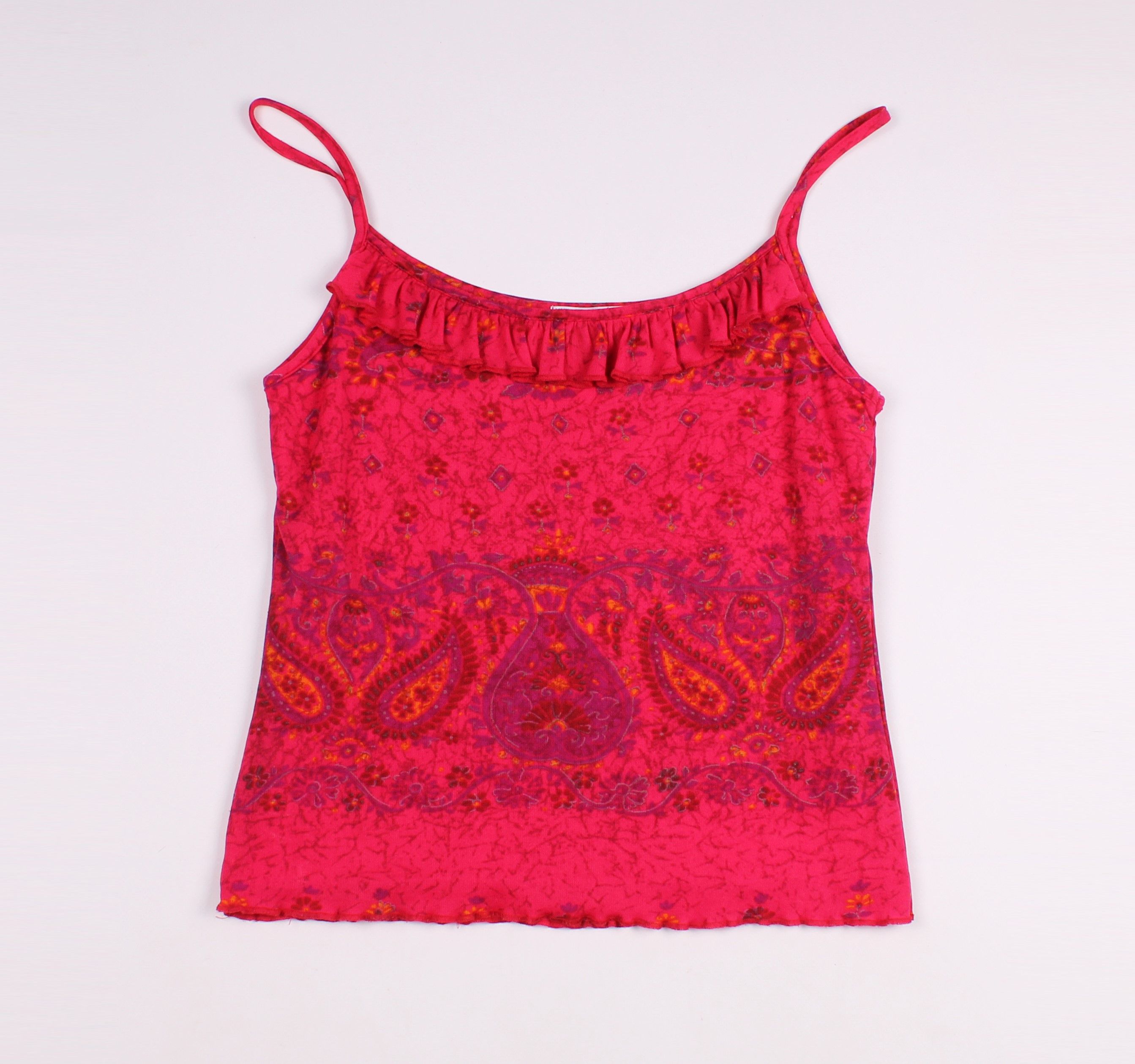 Vintage Vintage Splash Out Boho Y2K Paisley Mesh Matching Set Size S / US 4 / IT 40 - 2 Thumbnail