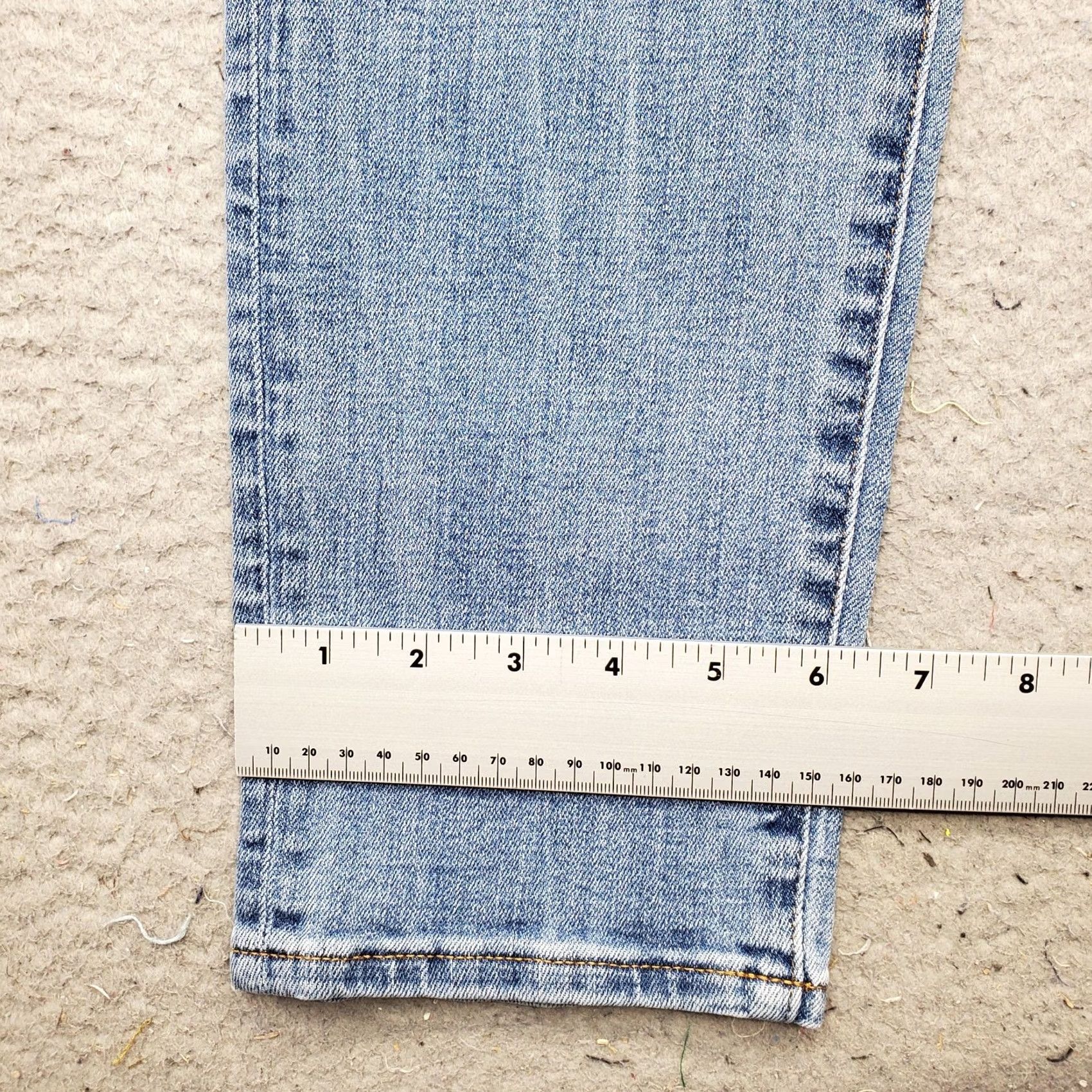 American Eagle Outfitters American Eagle Jeans Mens 30x32 Blue Denim AirFlex+ Temp Tech Comfort Skinny Leg Shirt Size US 30 / EU 46 - 5 Thumbnail