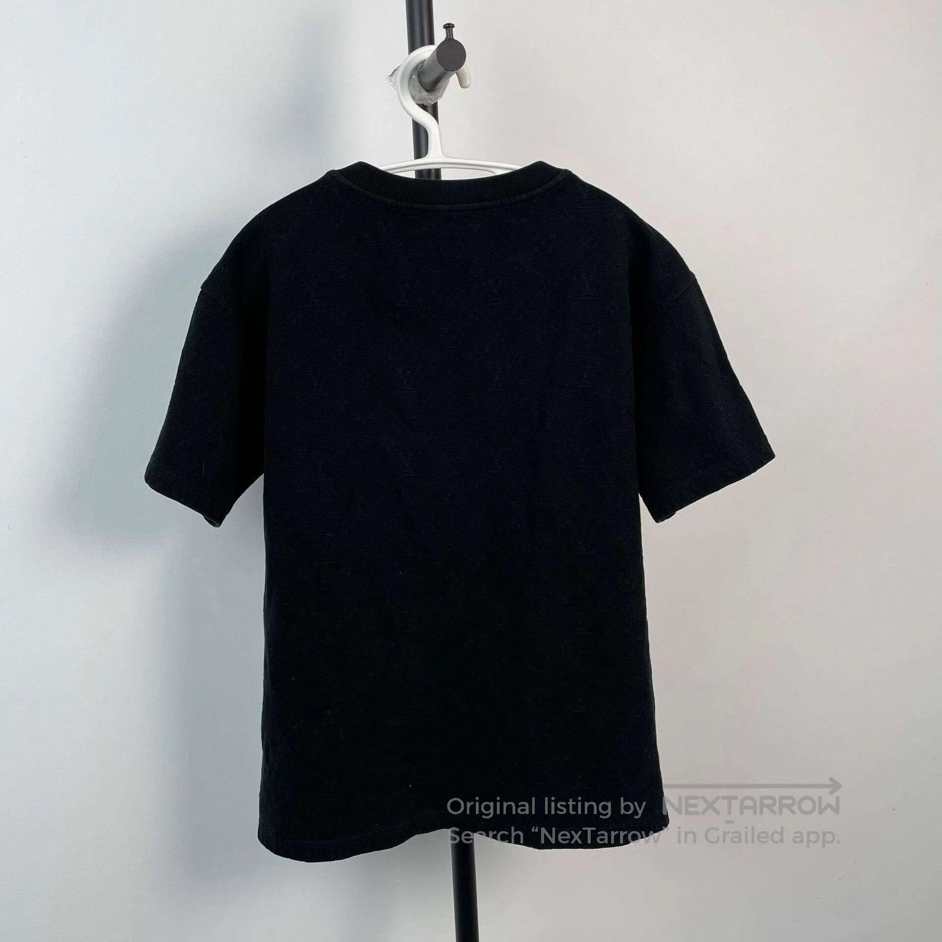 LVXWA black cotton short sleeve M size t. Size US M / EU 48-50 / 2 - 2 Thumbnail