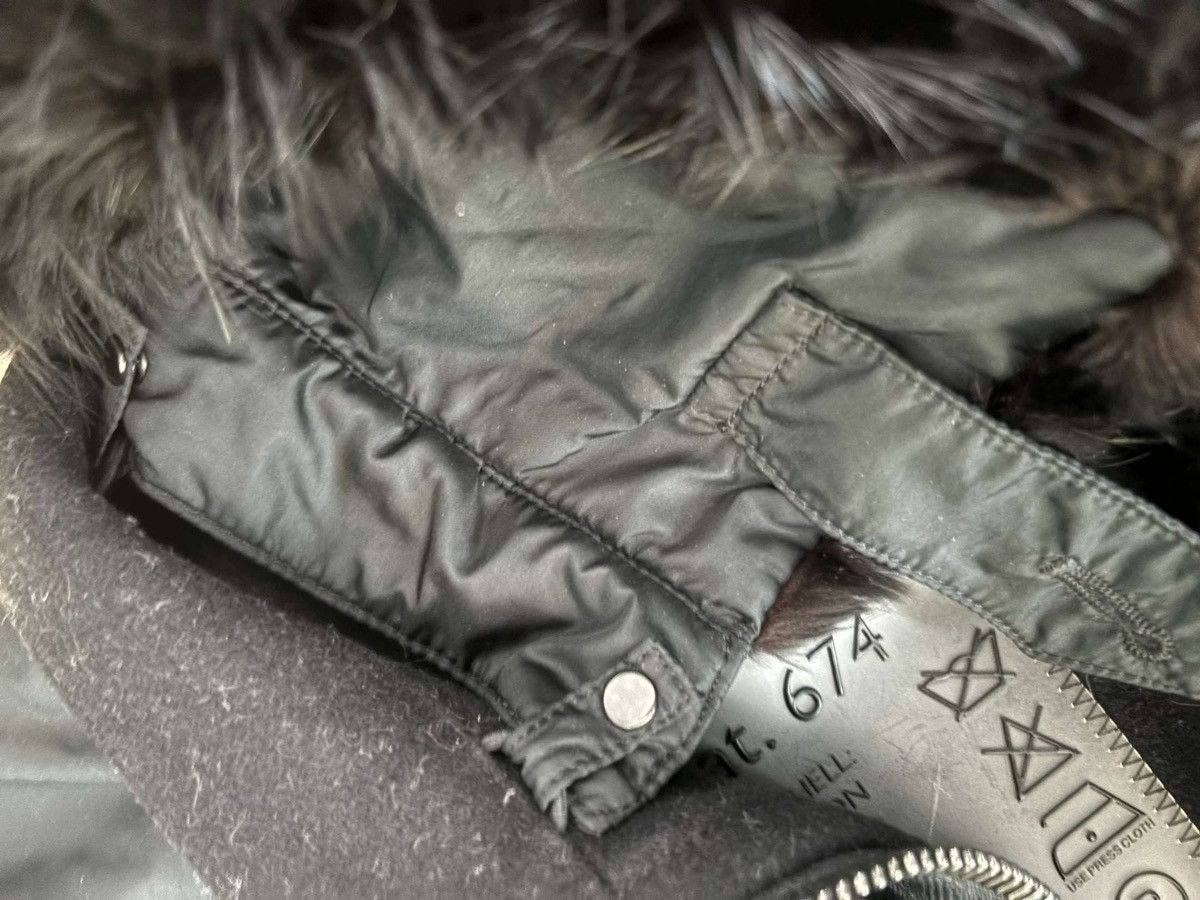 Prada prada nylon fur trim parka/trench coat Size US XS / EU 42 / 0 - 4 Thumbnail