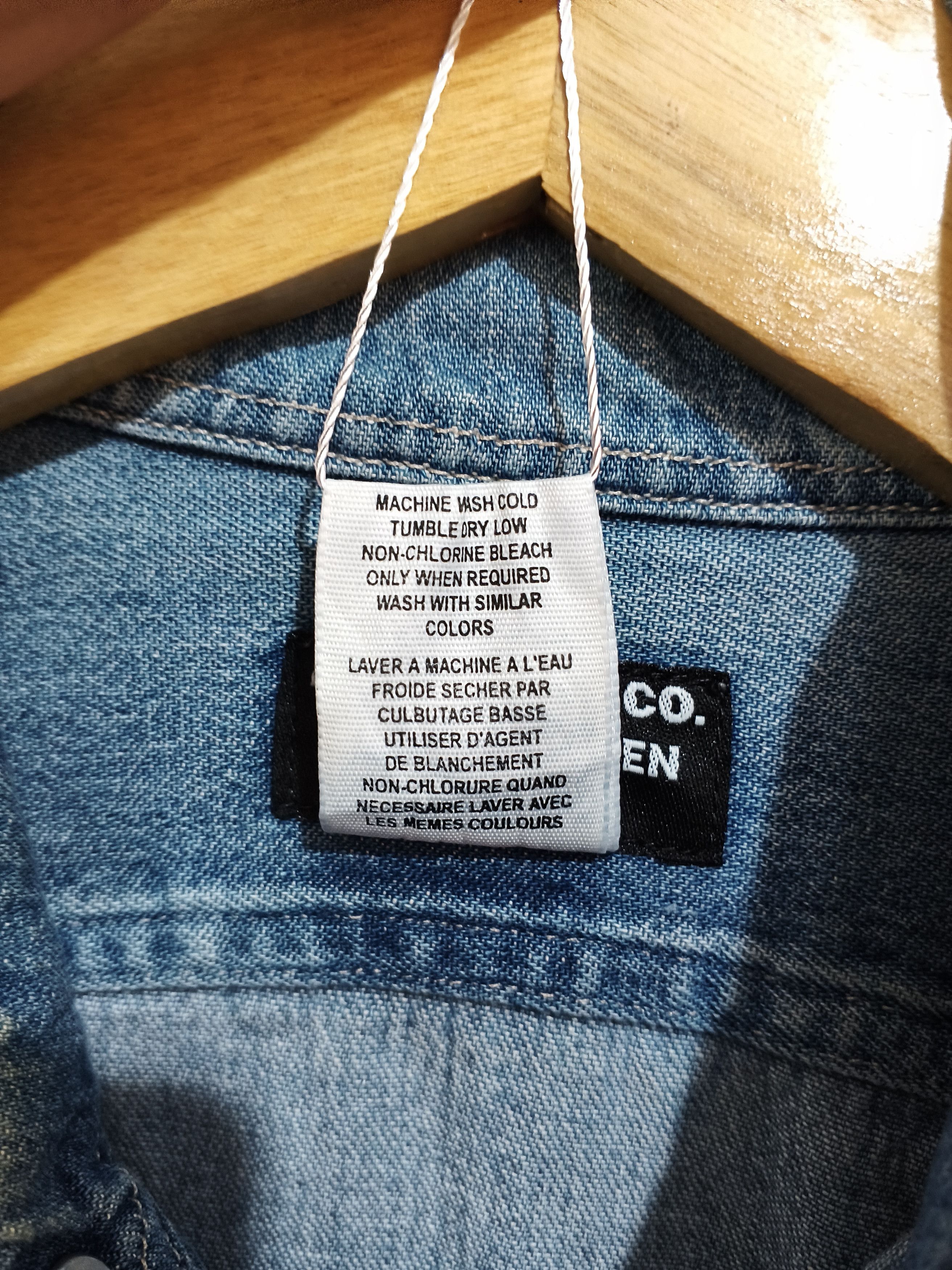 Ralph Lauren 💥Vintage Polo Jeans Co Ralph Lauren Denim Work Shirt Size US M / EU 48-50 / 2 - 9 Thumbnail