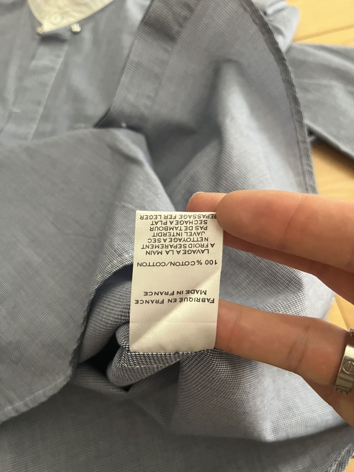 Balmain Balmain Military Officer Shirt Size US S / EU 44-46 / 1 - 7 Thumbnail
