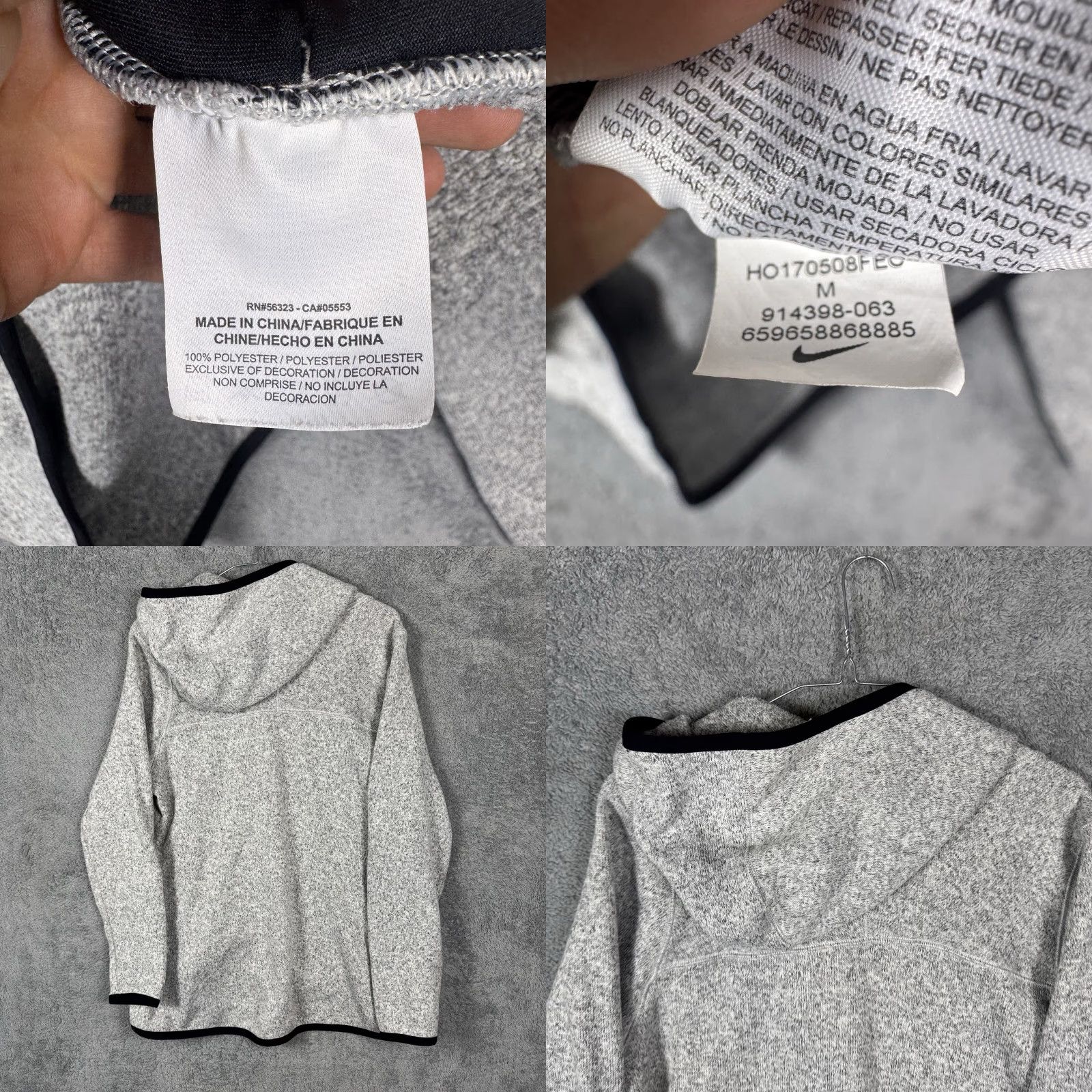 Nike Nike Hoodie Women M Summit Tech Fleece Pullover Sweatshirt Sportswear 914398 Size M / US 6-8 / IT 42-44 - 8 Thumbnail