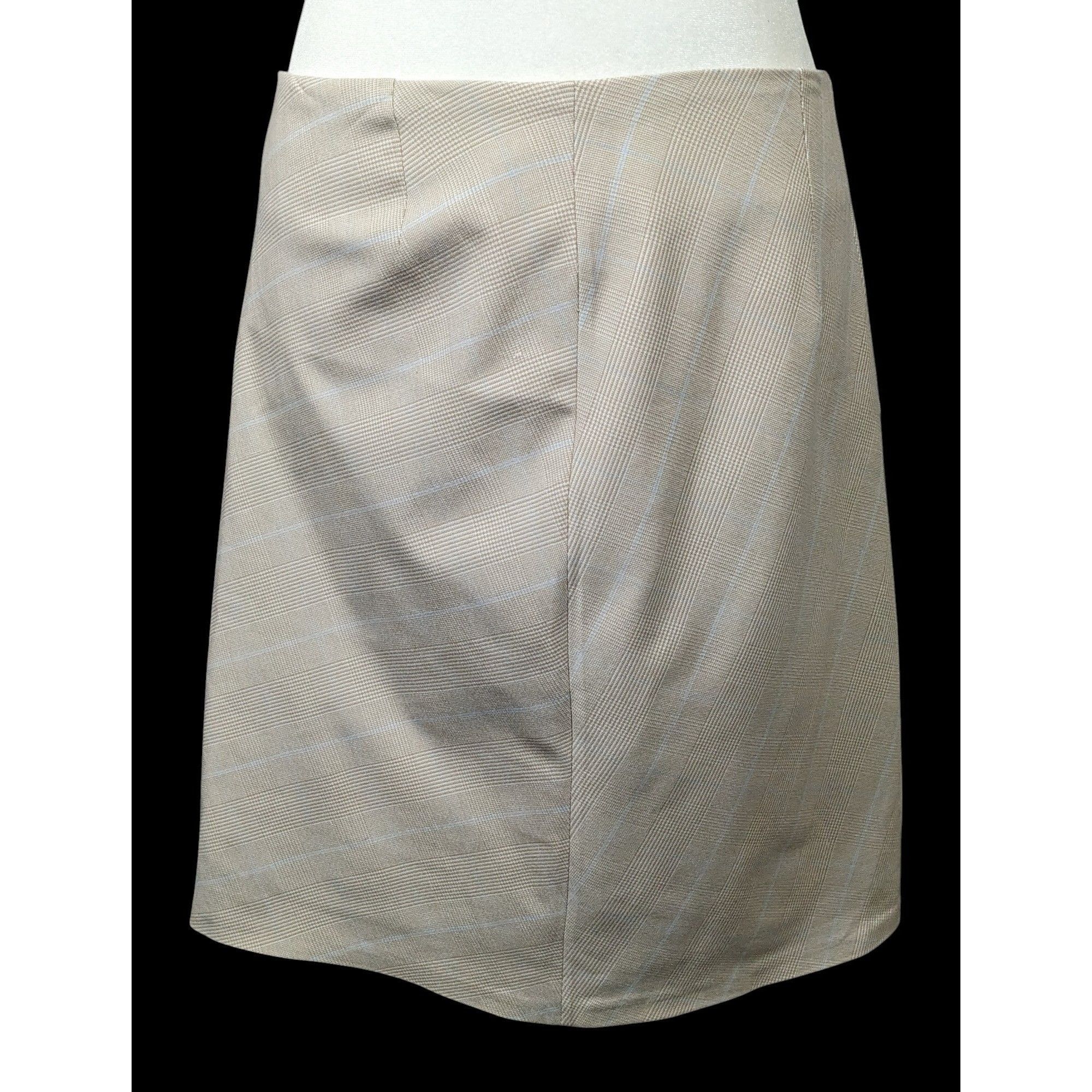 Other Andreas Nicolas by Amadeus Deri Preppy Beige Skirt Size 40EU Size 32" / US 10 / IT 46 - 2 Thumbnail