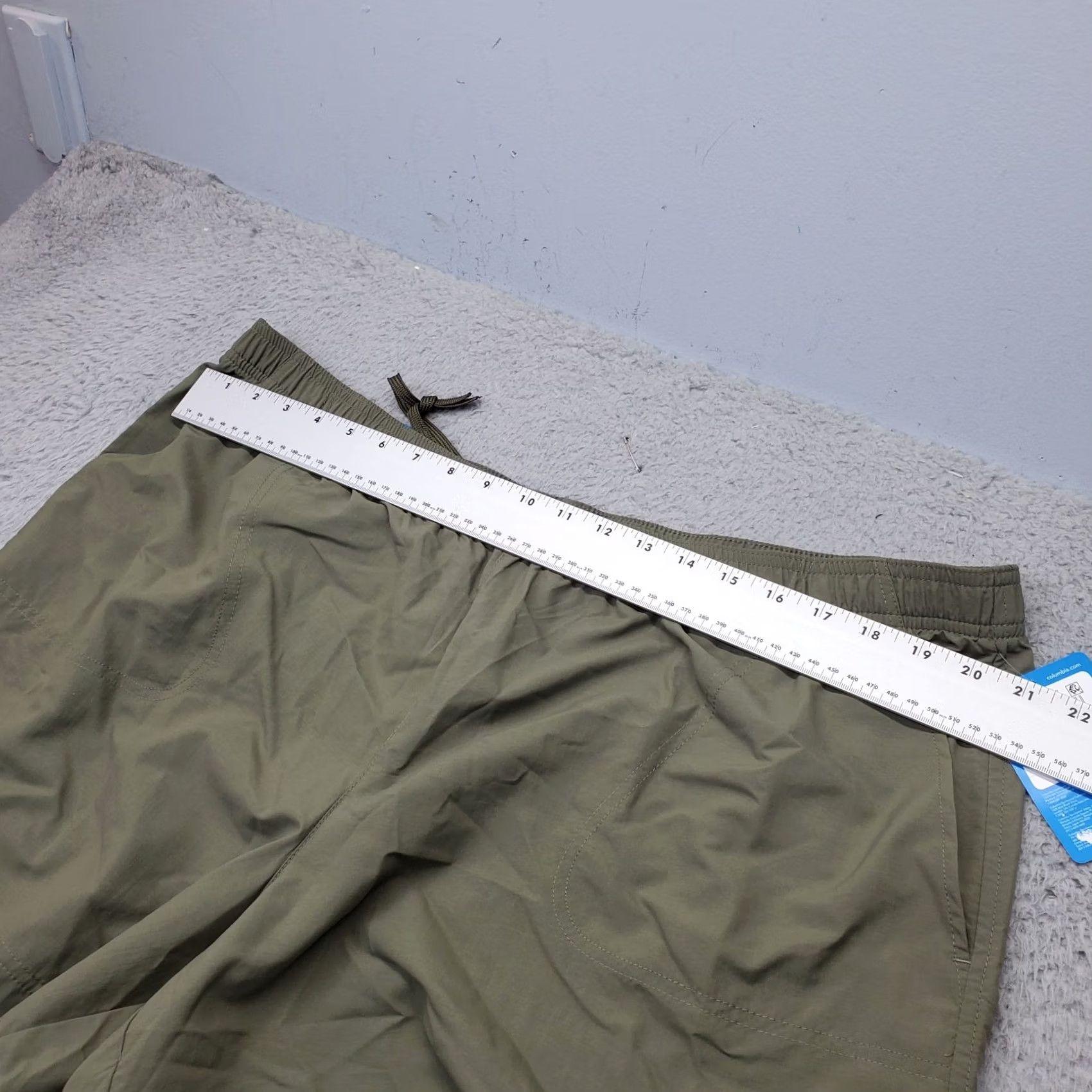 Vintage Columbia Womens Swim Trunk Shorts XXL Green Regular Fit Omni Shield Size 40" / US 18 - 3 Thumbnail