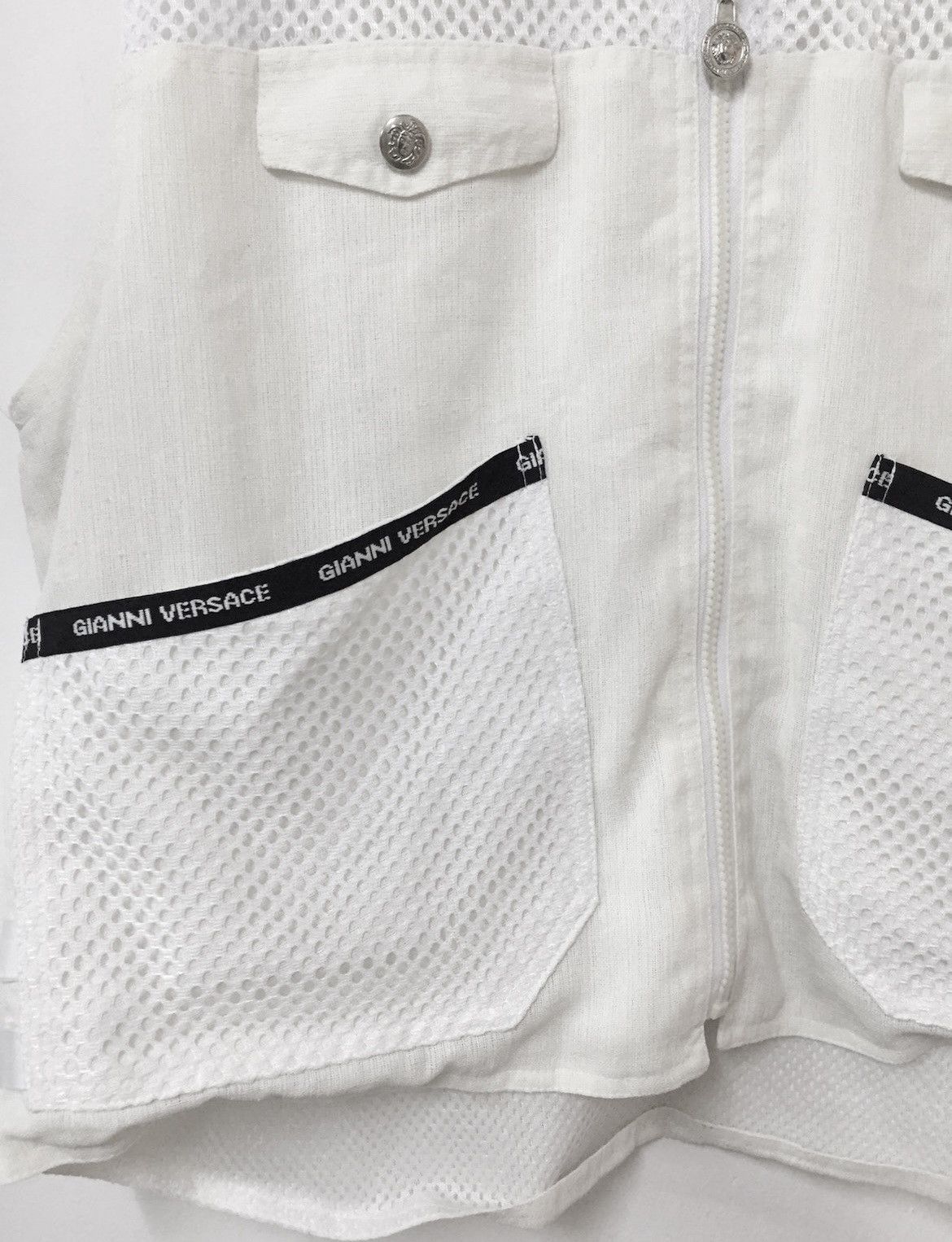 Versace VINTAGE GIANNI VERSACE MEDUSA LOGO LUXURY VEST JACKET Size US L / EU 52-54 / 3 - 8 Thumbnail