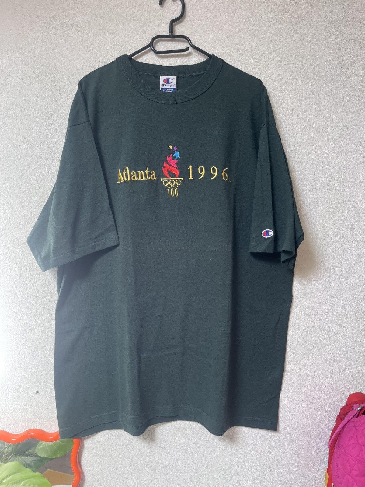 Champion Champion X atlanta Olympics games 1996 Size US XL / EU 56 / 4 - 1 Thumbnail