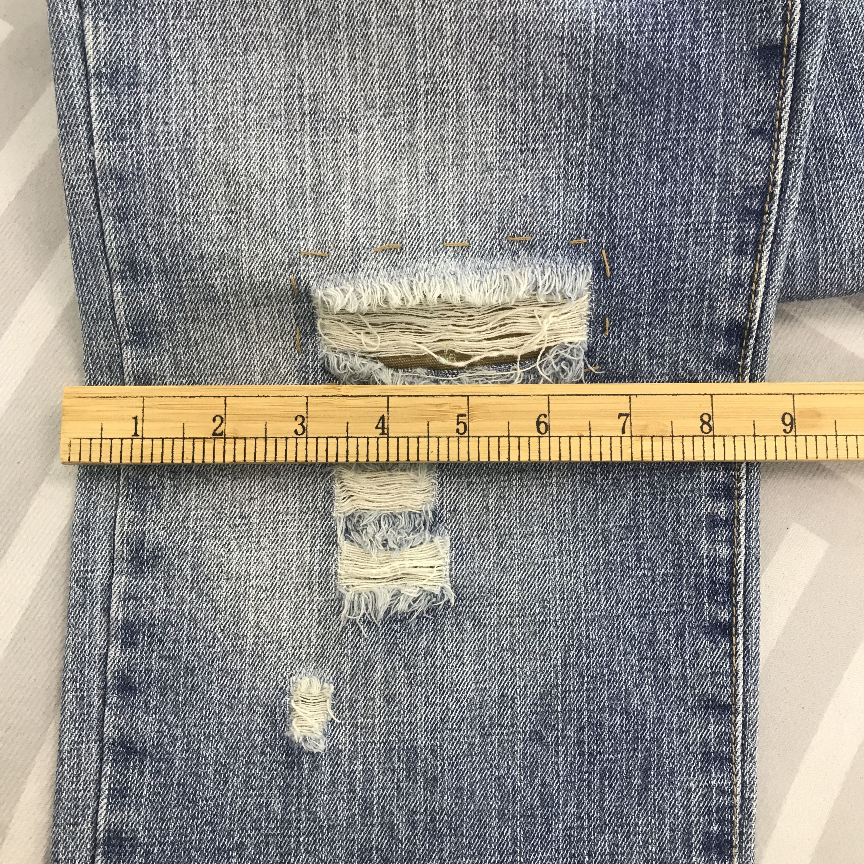 Abercrombie & Fitch × Vintage Baggy Denim Abercrombie & Fitch Distressed Jeans pants Size US 30 / EU 46 - 11 Thumbnail