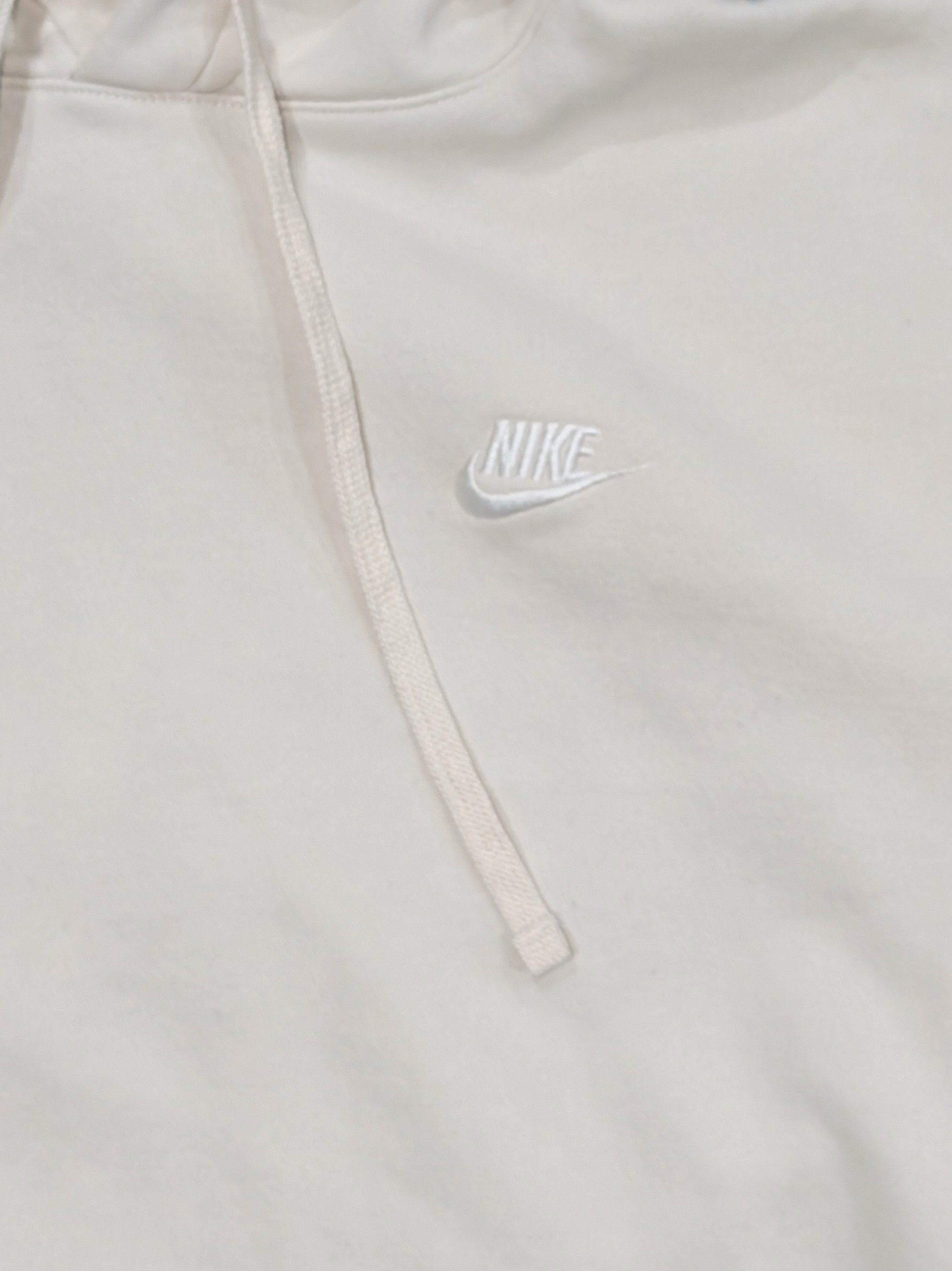 Nike Nike cream colored small logo hoodie - SIZE S Size US S / EU 44-46 / 1 - 2 Thumbnail