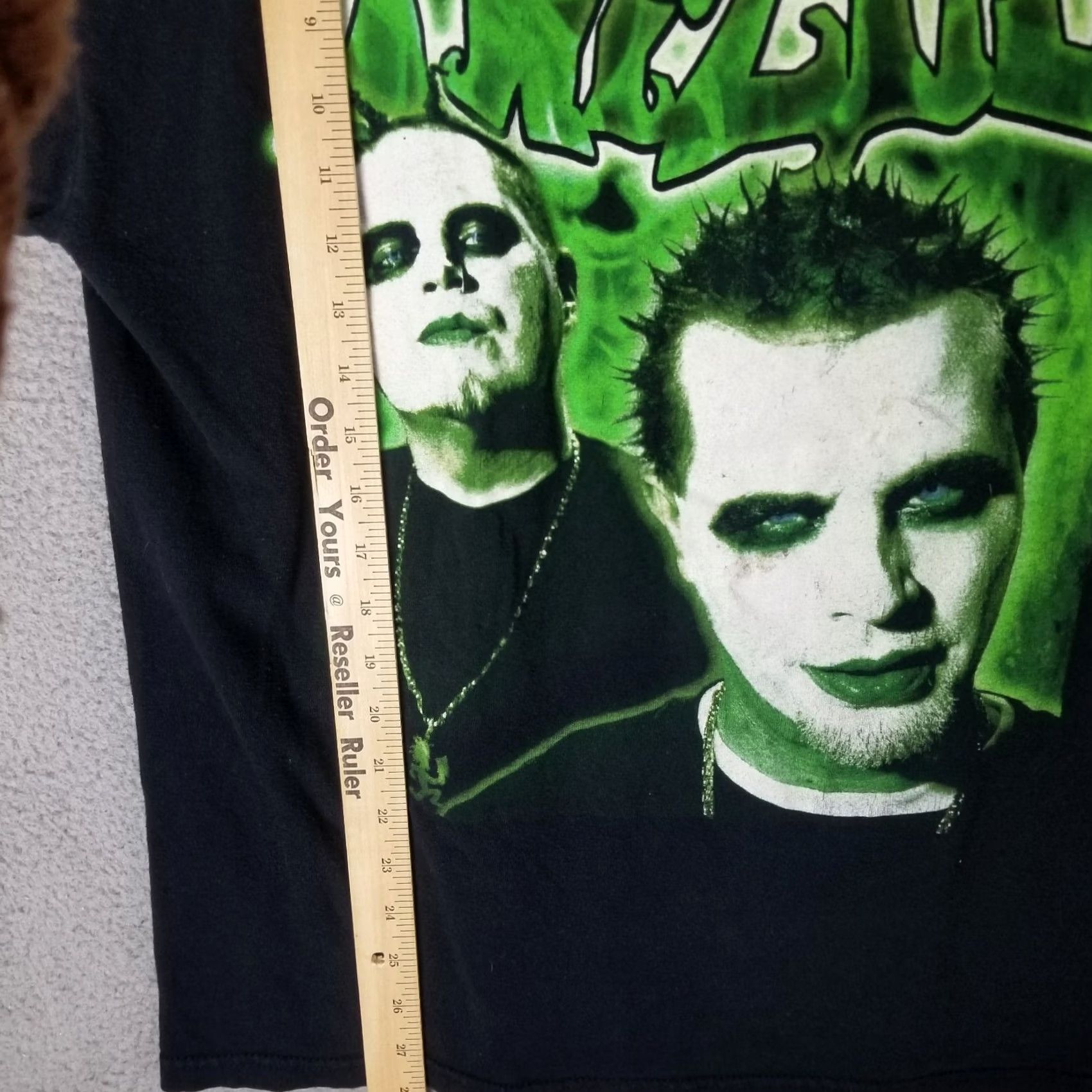 Vintage Insane Clown Posse Twiztid Big Print T-Shirt L Adult Black Short Sleeve Crew Neck Kopie? Size US L / EU 52-54 / 3 - 4 Thumbnail