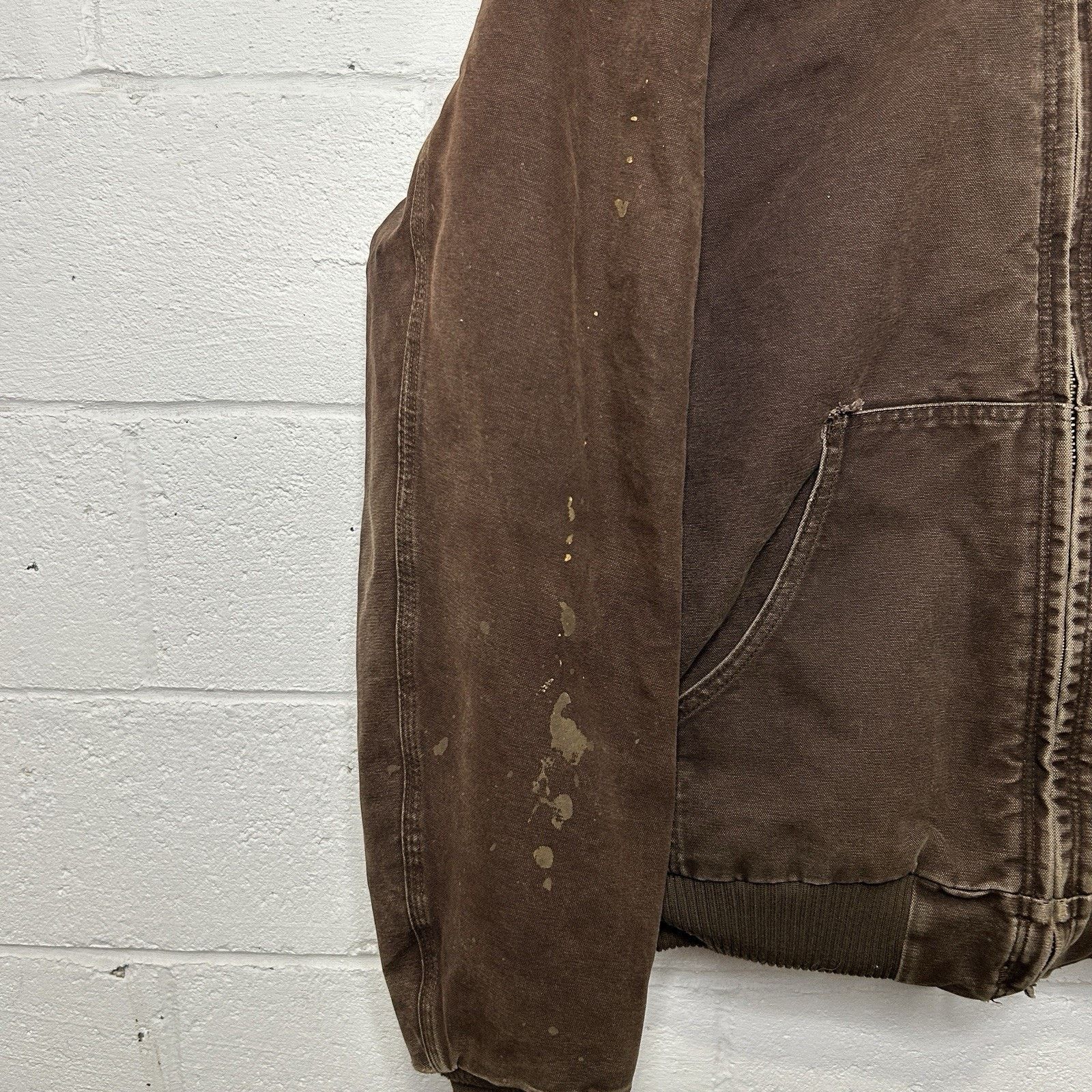 Carhartt Vintage Carhartt Hooded Active Jacket “Dark Brown” J130 DKB Size US L / EU 52-54 / 3 - 6 Thumbnail