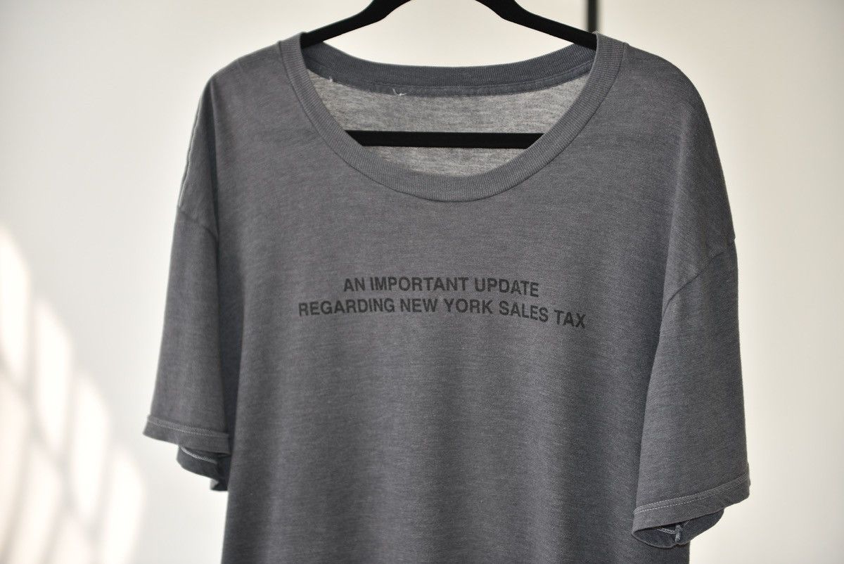Enfants Riches Deprimes “Regarding New York Sales Tax (Christie’s)” F&F Sample (1/1) Size US XL / EU 56 / 4 - 5 Thumbnail
