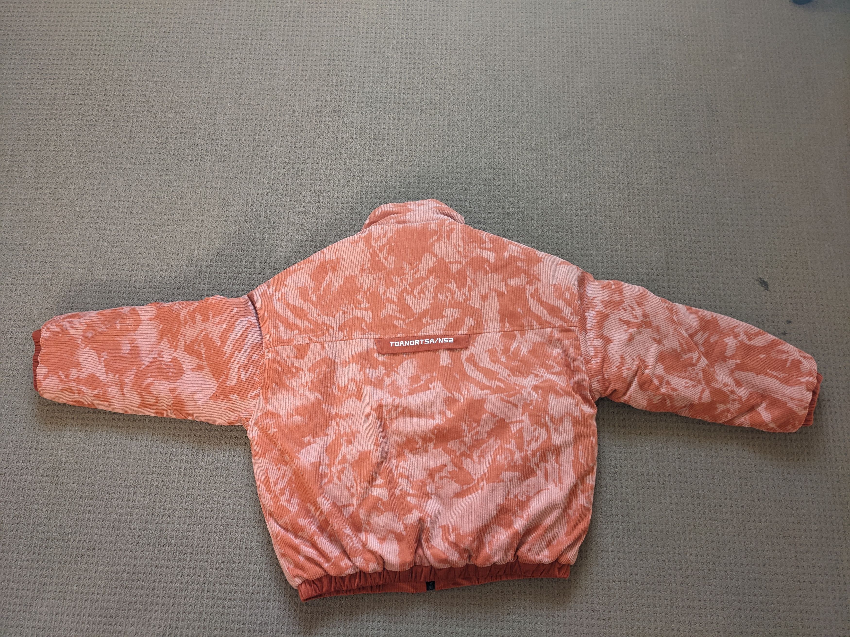 Other Orange corduroy Tie-dye jacket Size US L / EU 52-54 / 3 - 3 Thumbnail