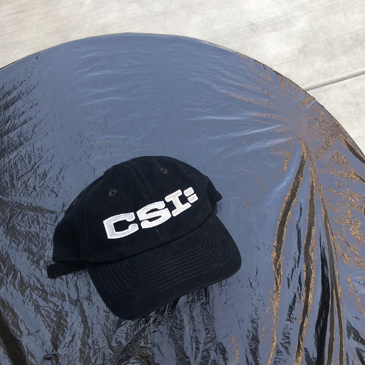 Vintage 2002 CSI Crime Scene Investigation Cap Size ONE SIZE - 1 Thumbnail