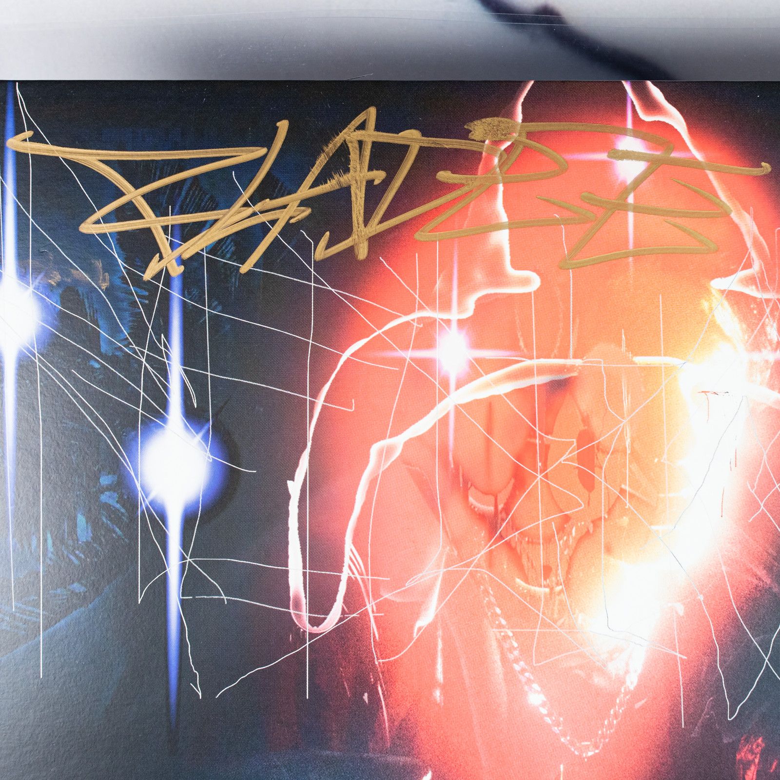 Drain Gang × Sad Boys BLADEE VINYL RED LIGHT SIGNED AUTOGRAPHED Ecco2k Size ONE SIZE - 3 Thumbnail