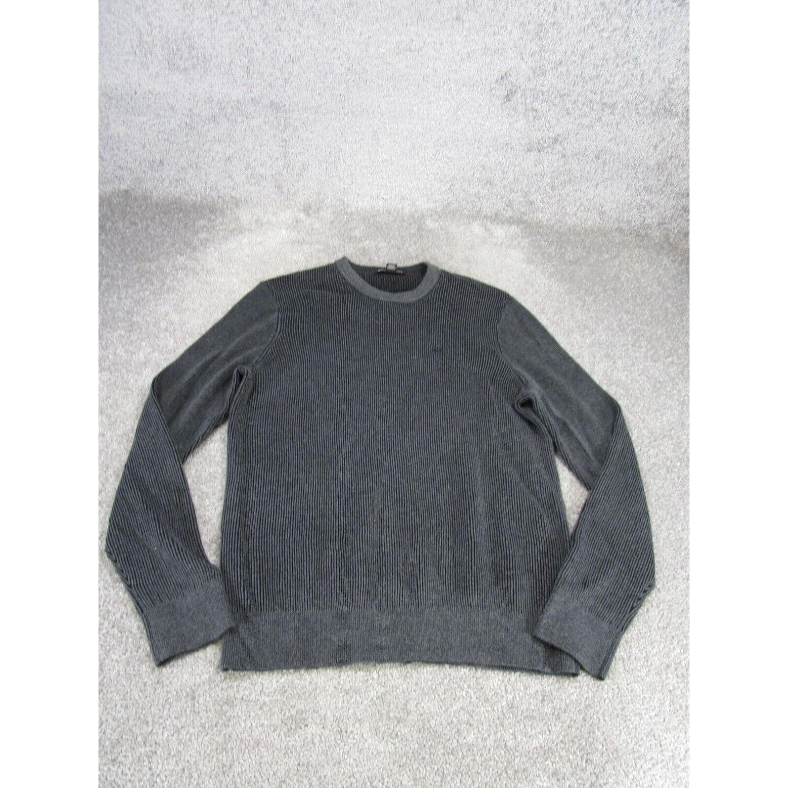 Michael Kors Men Gray Crewneck Pullover on sale Sweaters Size L