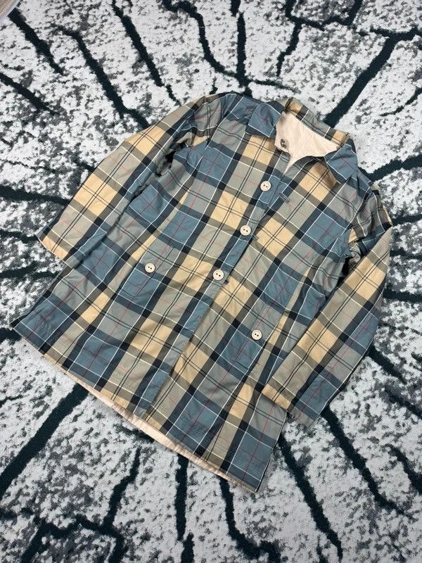 Barbour Barbour double-sided trench coat beige pattern 42 Size M / US 6-8 / IT 42-44 - 4 Thumbnail