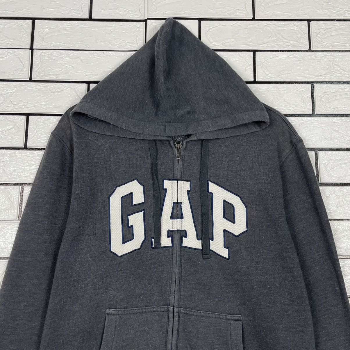 Gap Gap Big Logo Zipper Hoodie Size US M / EU 48-50 / 2 - 2 Thumbnail