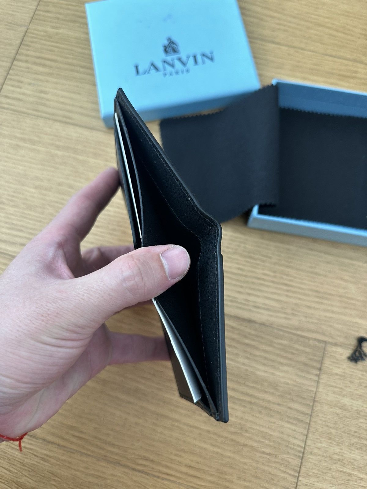 Lanvin Lanvin credit cards holder. Size ONE SIZE - 4 Thumbnail