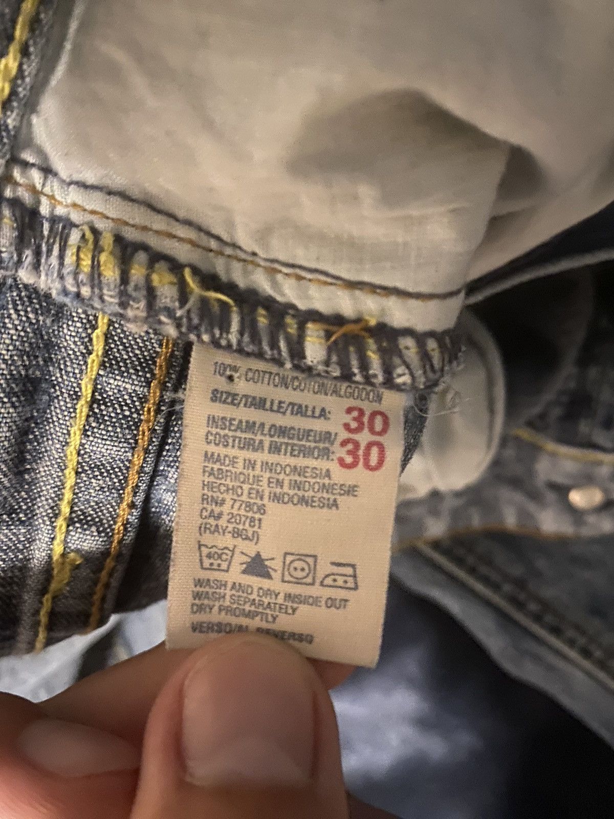 Tommy Hilfiger TOMMY HILFIGER DESIGNED DENIM Size US 30 / EU 46 - 5 Thumbnail