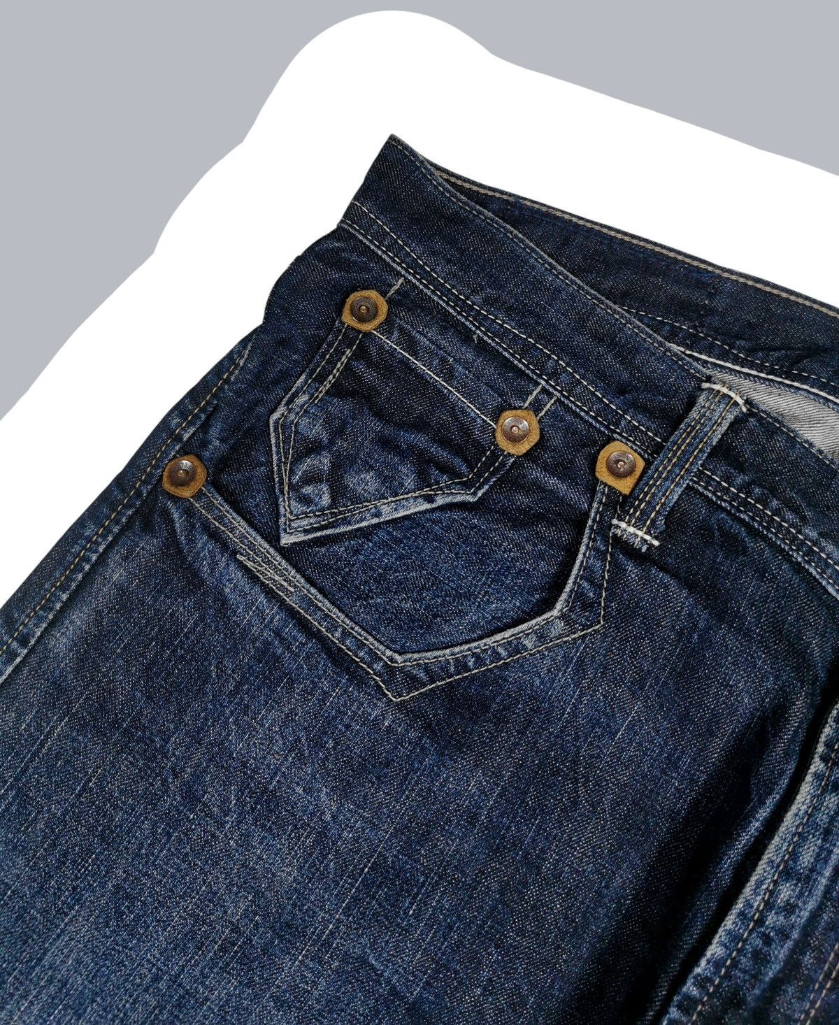 Levi's Vintage Levis 502 Original Riveted Denim Jeans Size US 35 - 5 Thumbnail