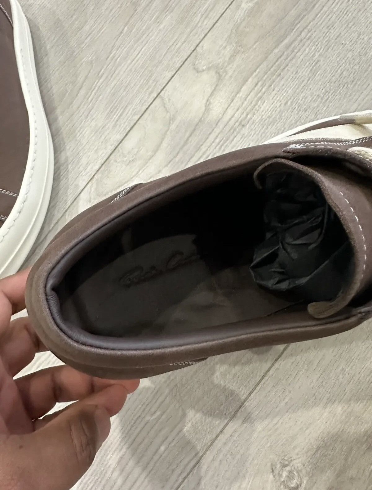 Rick Owens RICK OWENS VINTAGE SNEAKER BROWN Size US 9 / EU 42 - 5 Thumbnail